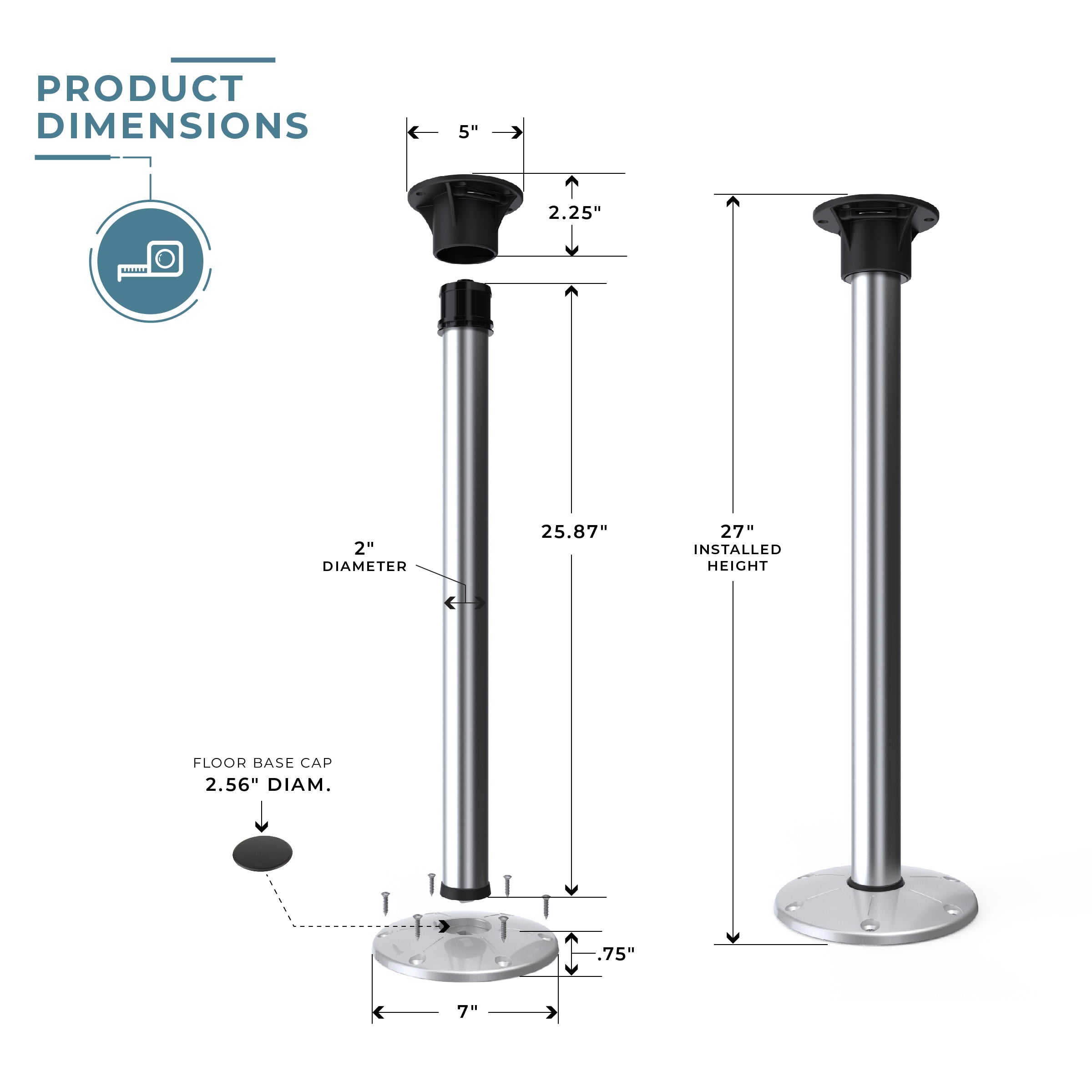 Redwood™ Table Leg Kit