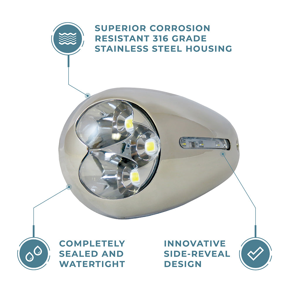 Surface Mount LED Docking Light - 69388E-SS-SR | ITC Shop Now