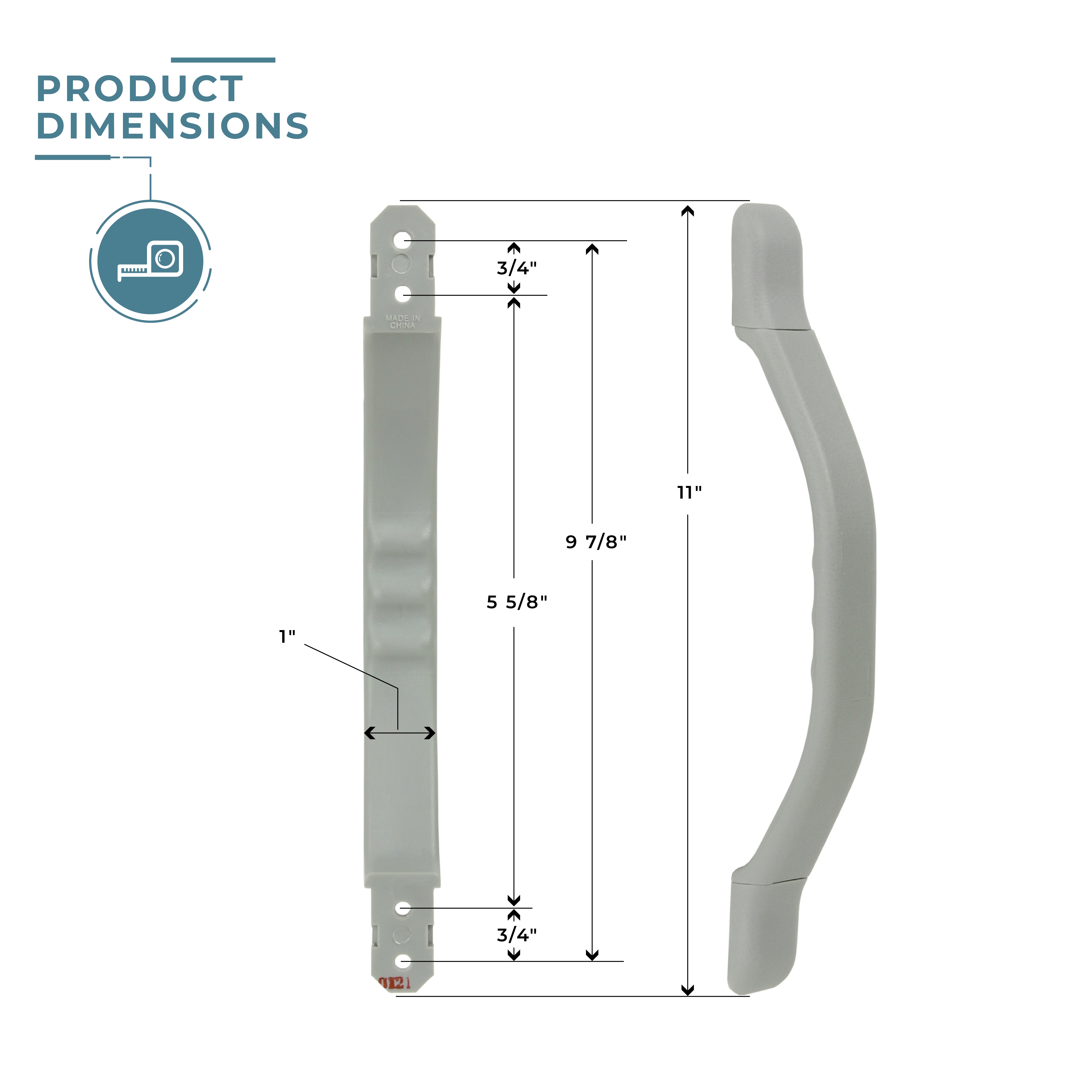 RV Molded Grab Handle