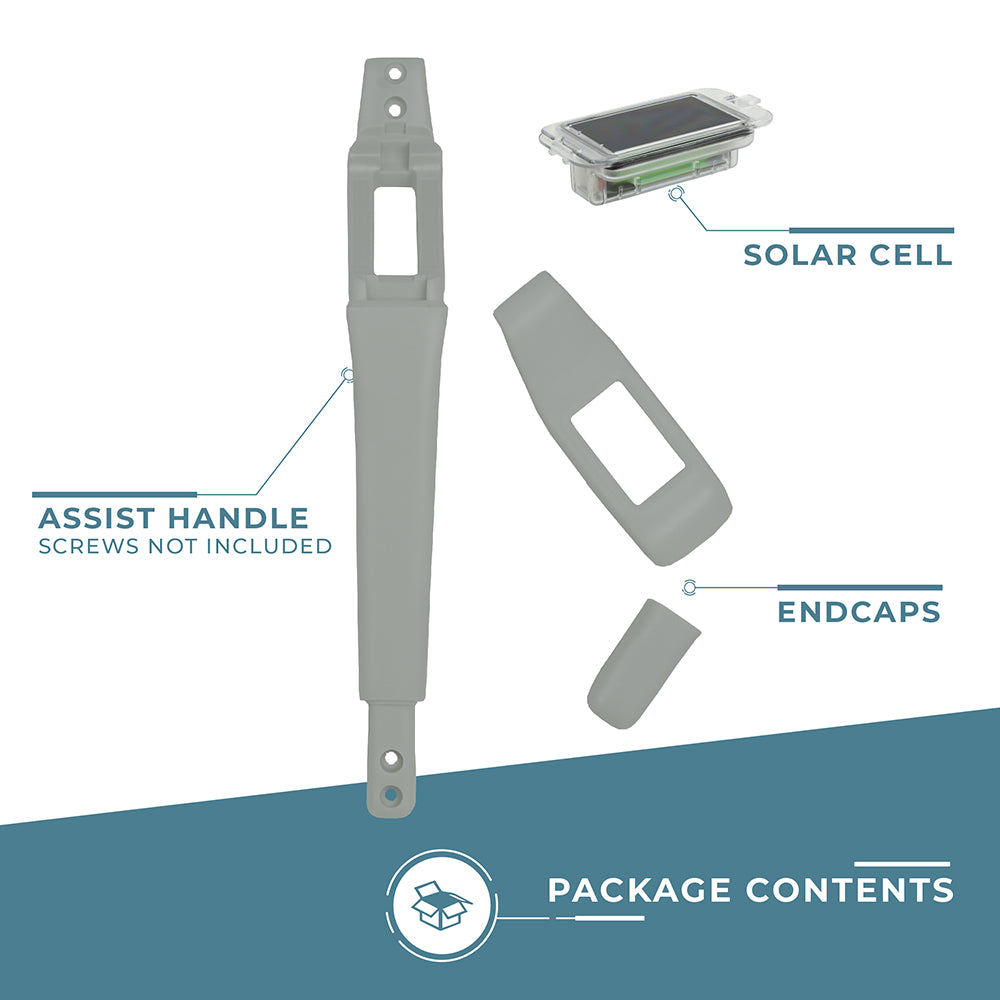 Attune LED Solar Lit & Non-Lit RV Grab & Assist Handles