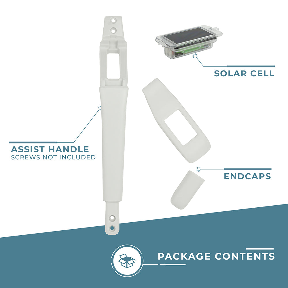 Attune LED Solar Lit & Non-Lit RV Grab & Assist Handles