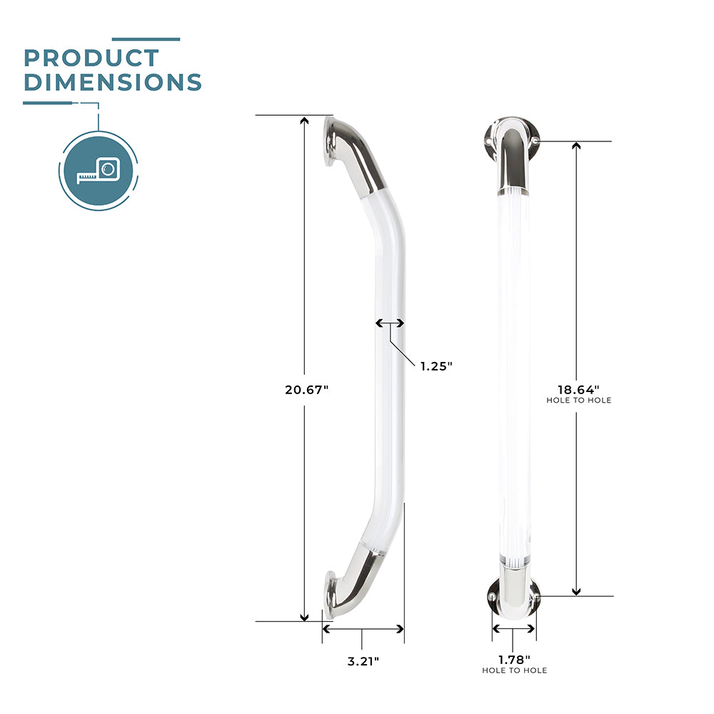 Formed IllumaGrip® Assist Handle