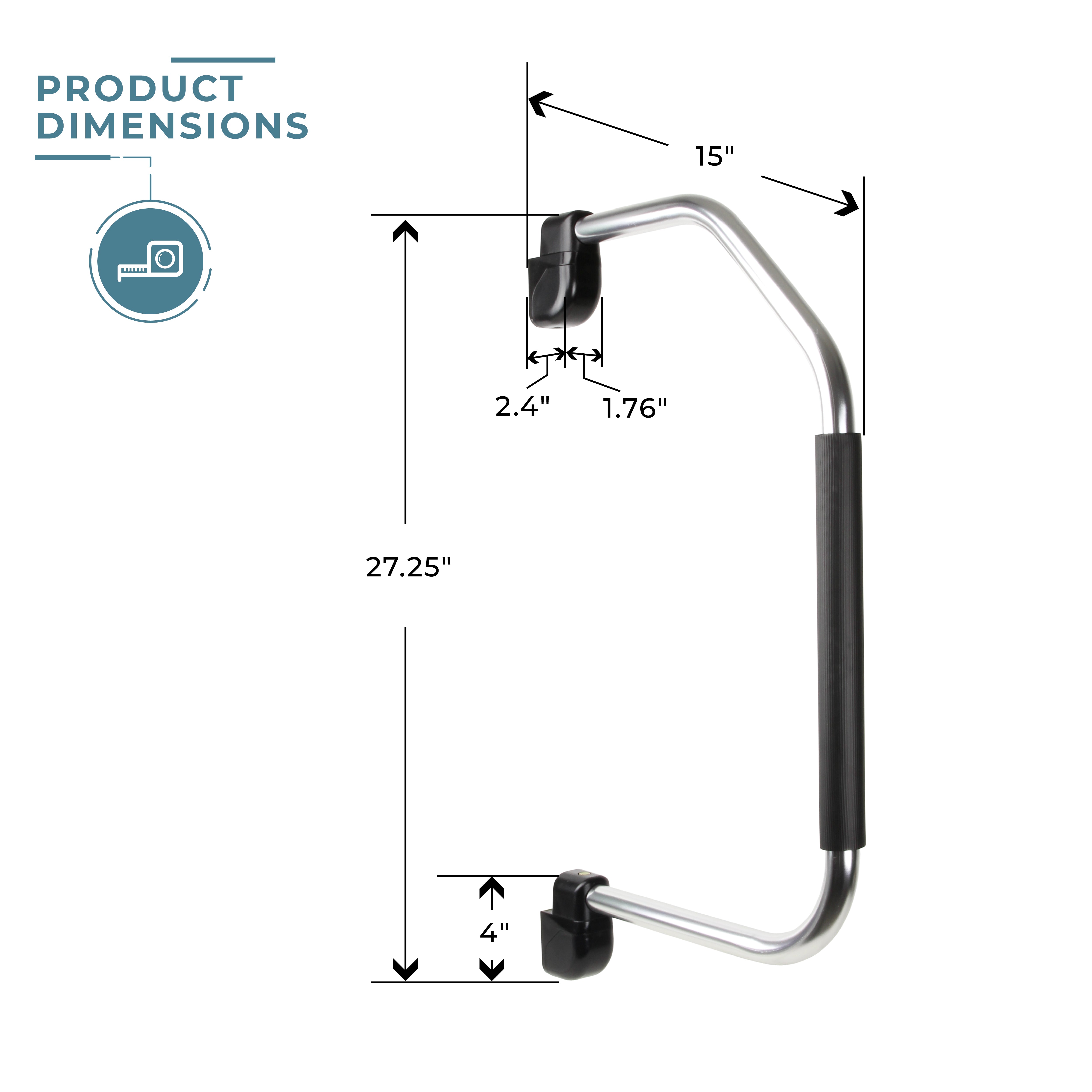 Stow & Go™ Folding Assist Handle