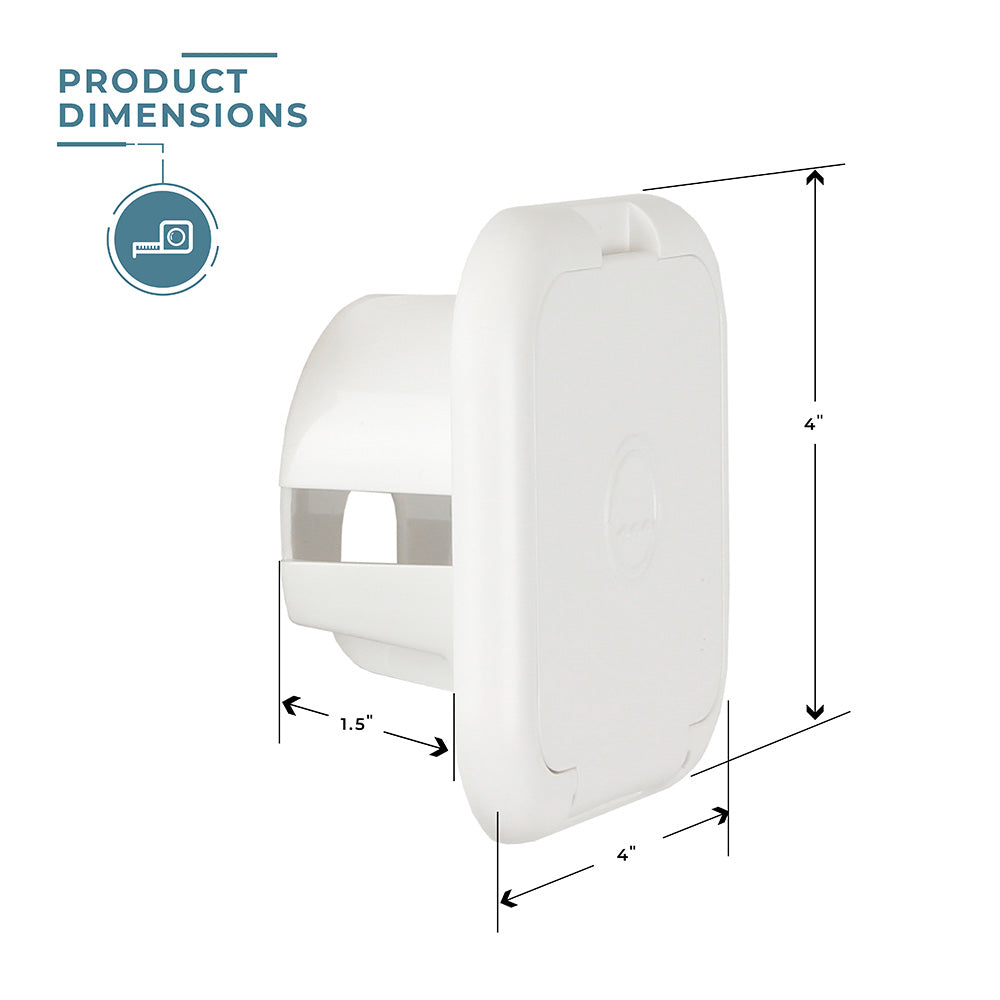 Replacement Transom Wash Down Shower Cap and Cup