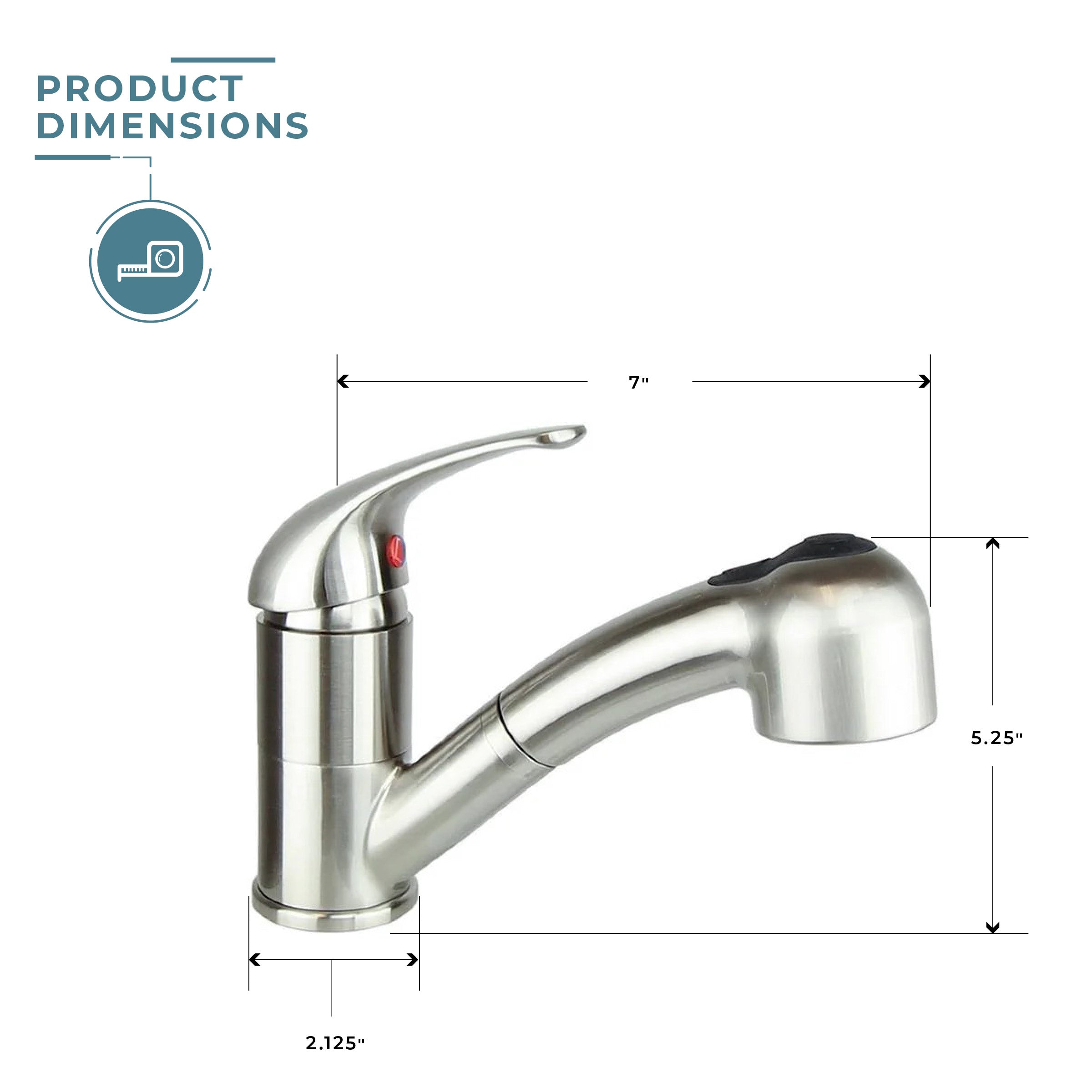 Lever Pull-Out Faucet