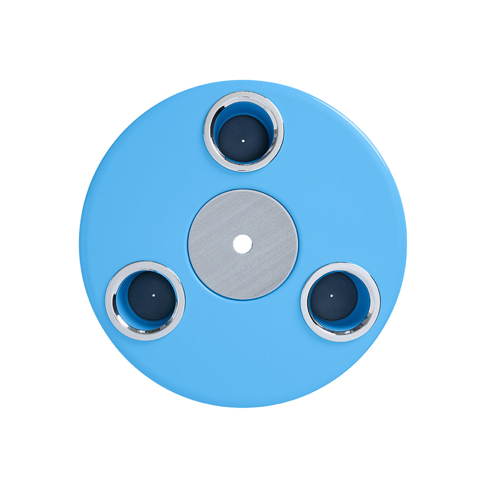 Round Boat Table System with Umbrella