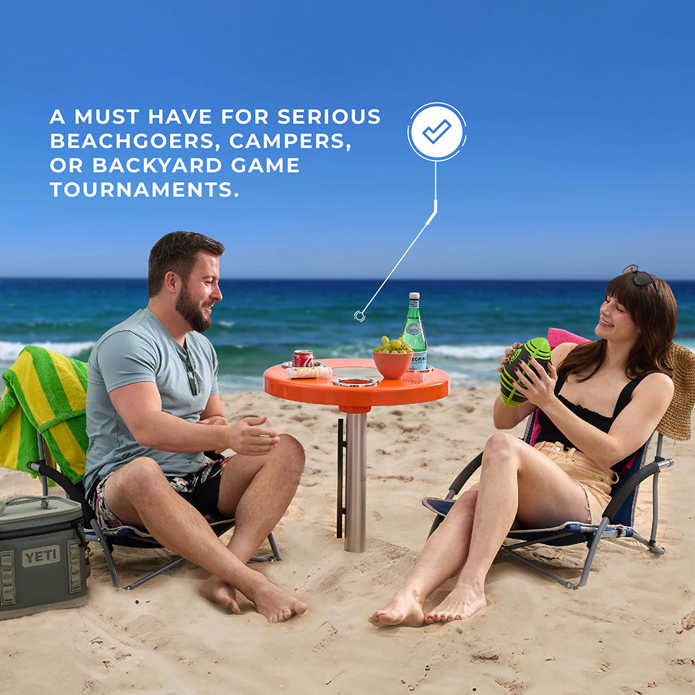 Beach Table w/ Sand Bar Table Leg