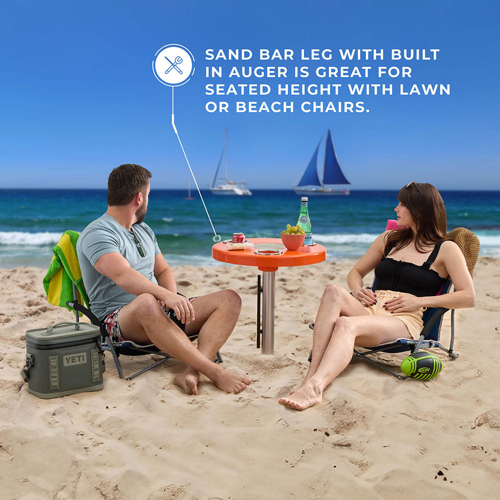 Beach Table w/ Sand Bar Table Leg