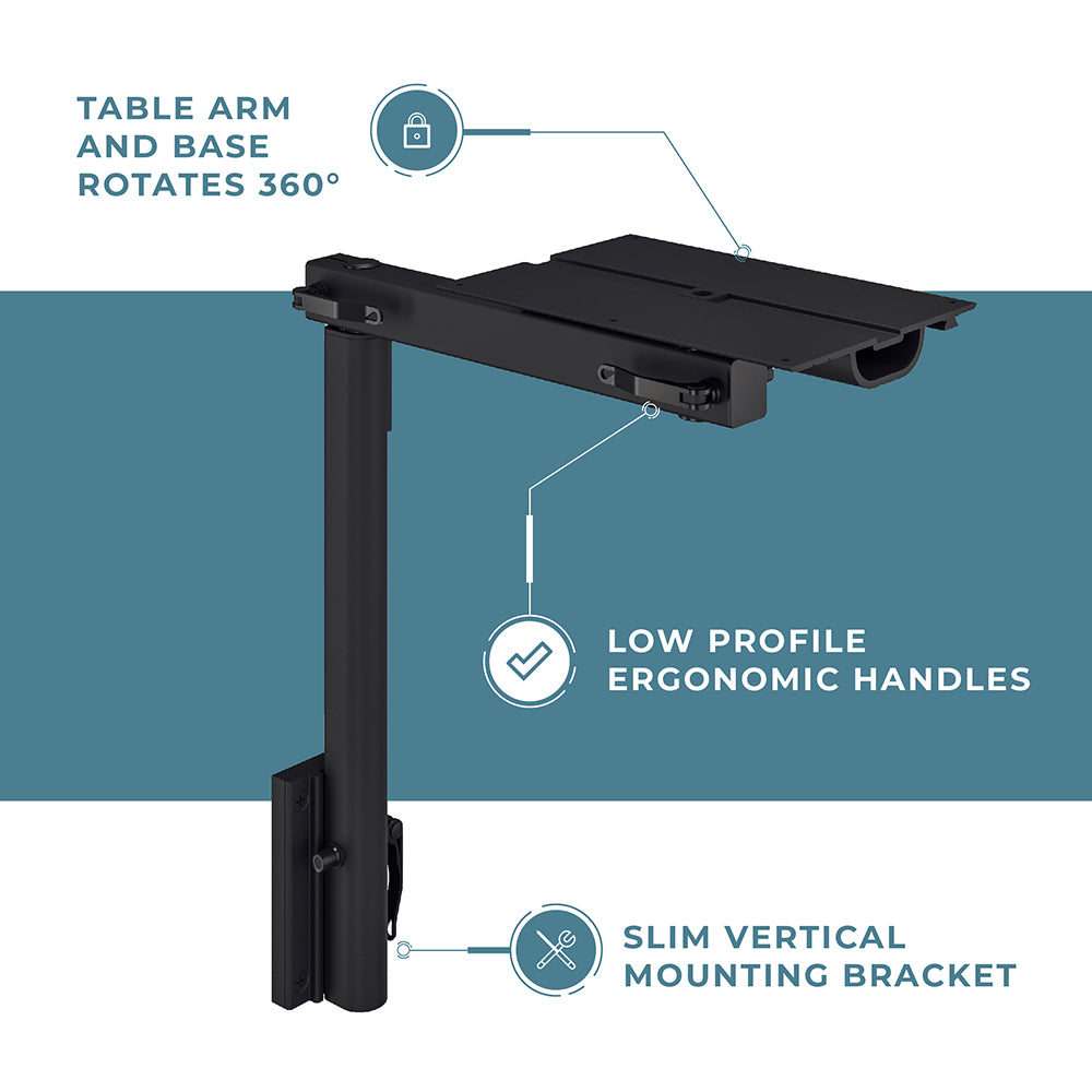 ITC MOD RV Black Table Leg System - BAL-CL-1A-1622-SR | ITC SHOP NOW