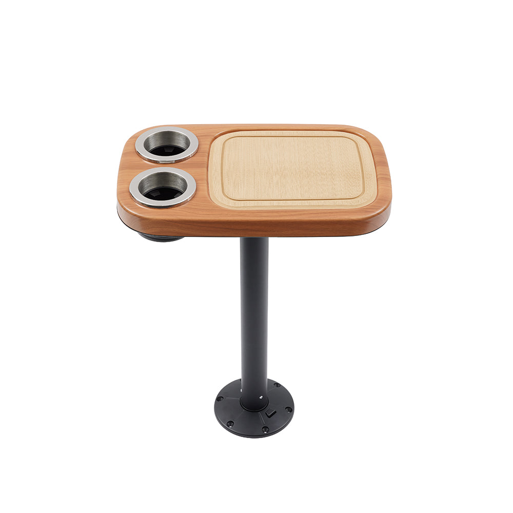 Non-lit Cocktail Boat Table Systems w/ Center Foam Mat