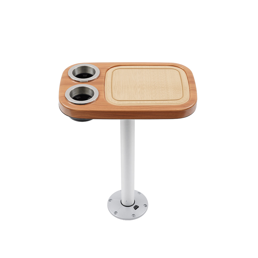 Non-lit Cocktail Boat Table Systems w/ Center Foam Mat
