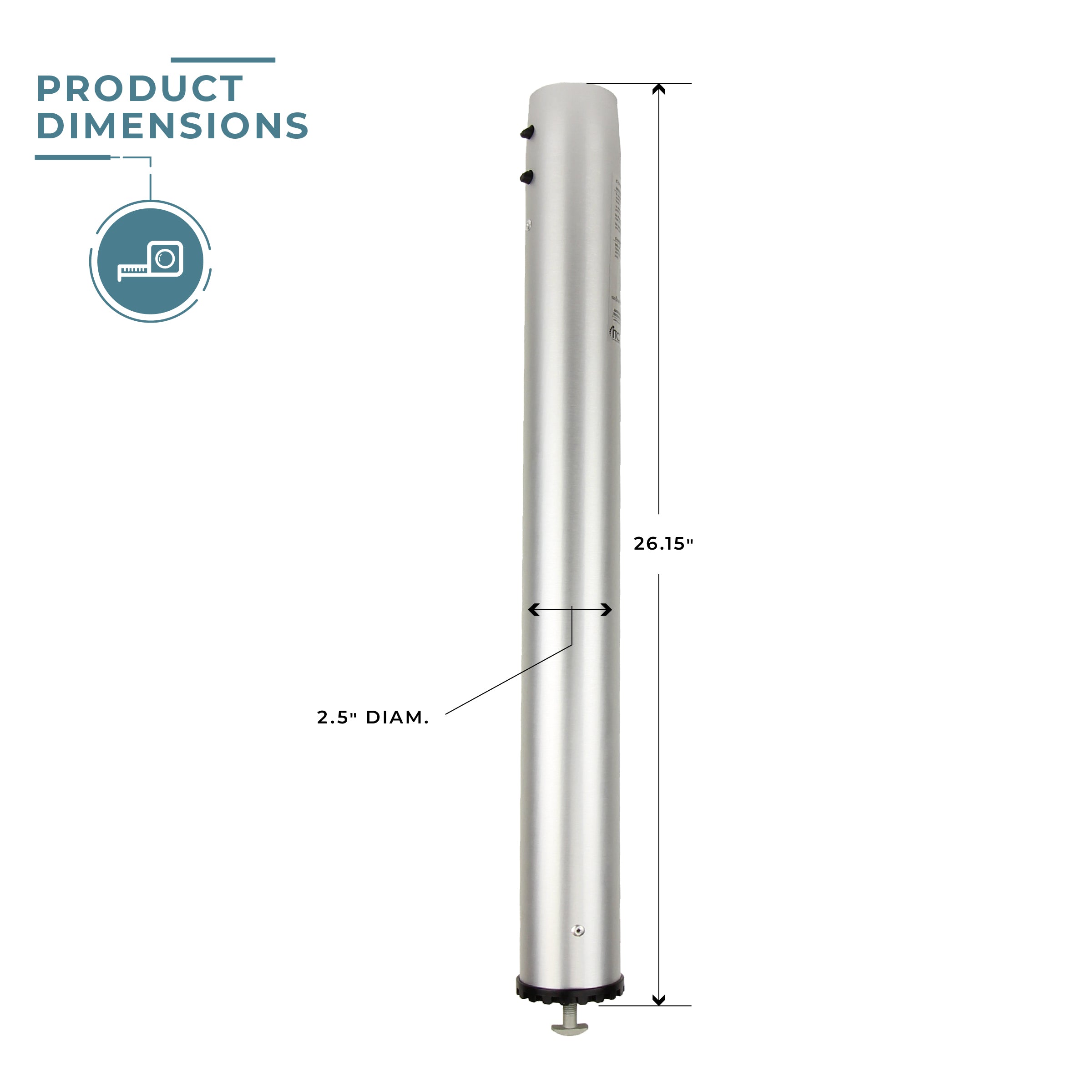 Cypress Replacement Table Leg