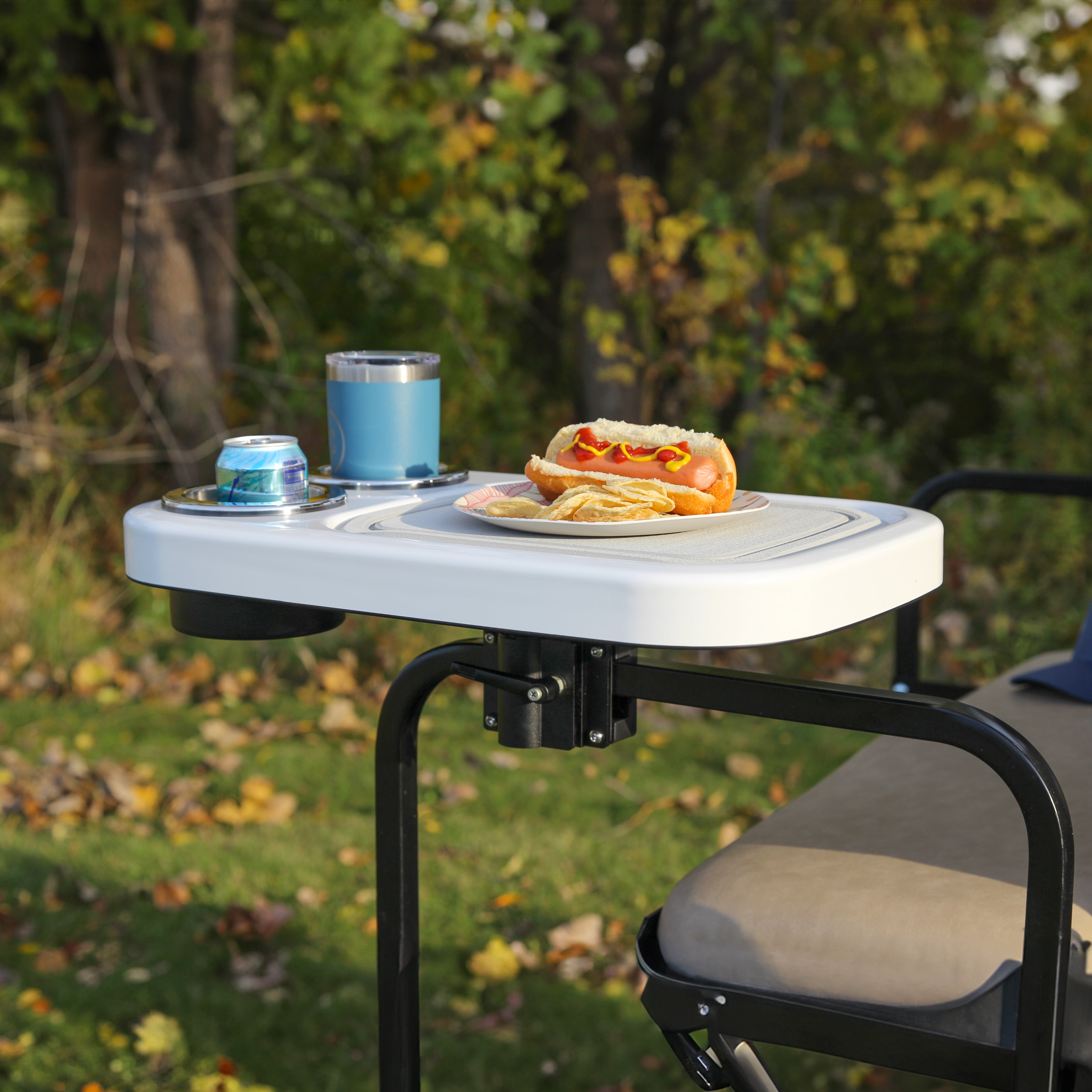 Non-Lit Cocktail Table and Fence Mount