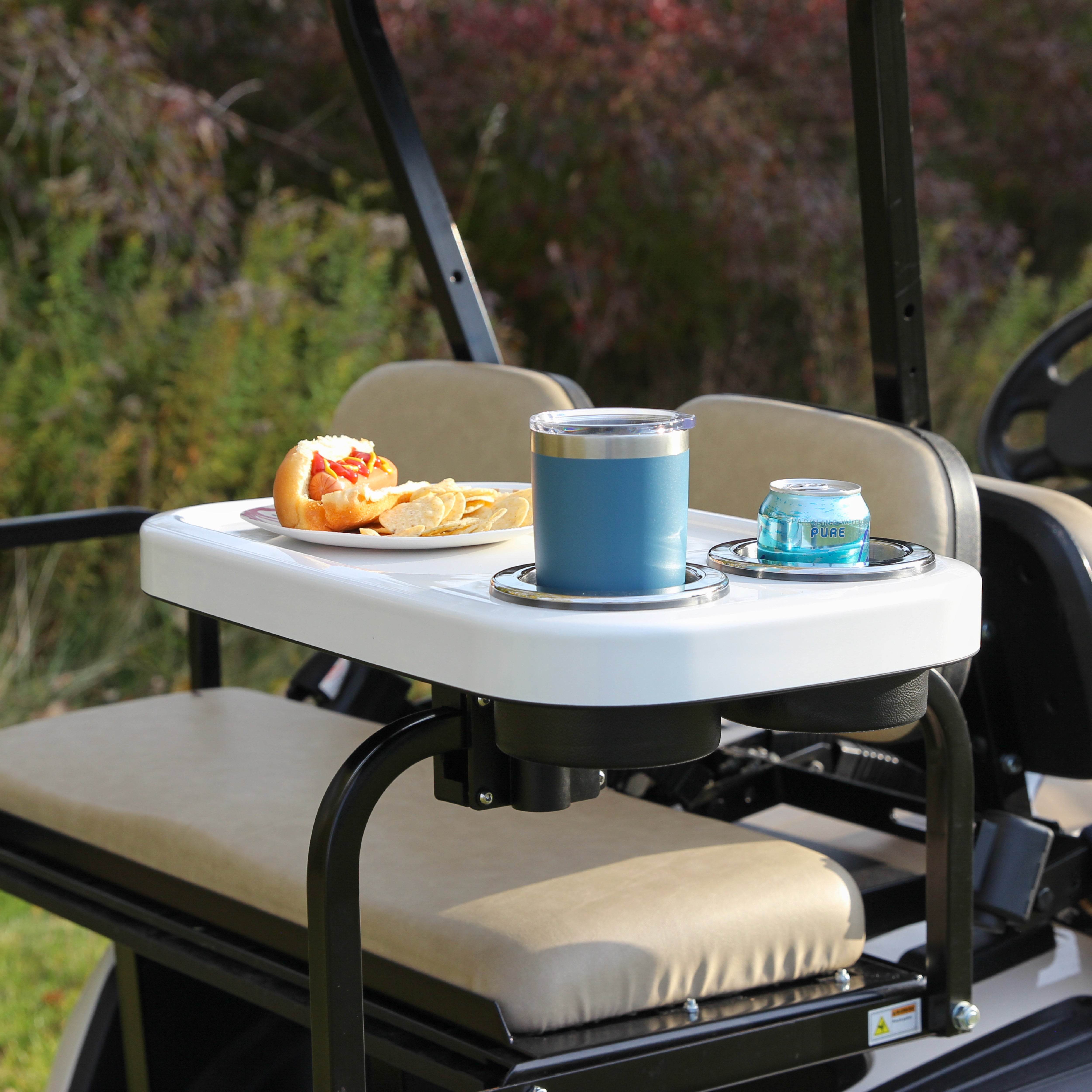 Non-Lit Cocktail Table and Fence Mount