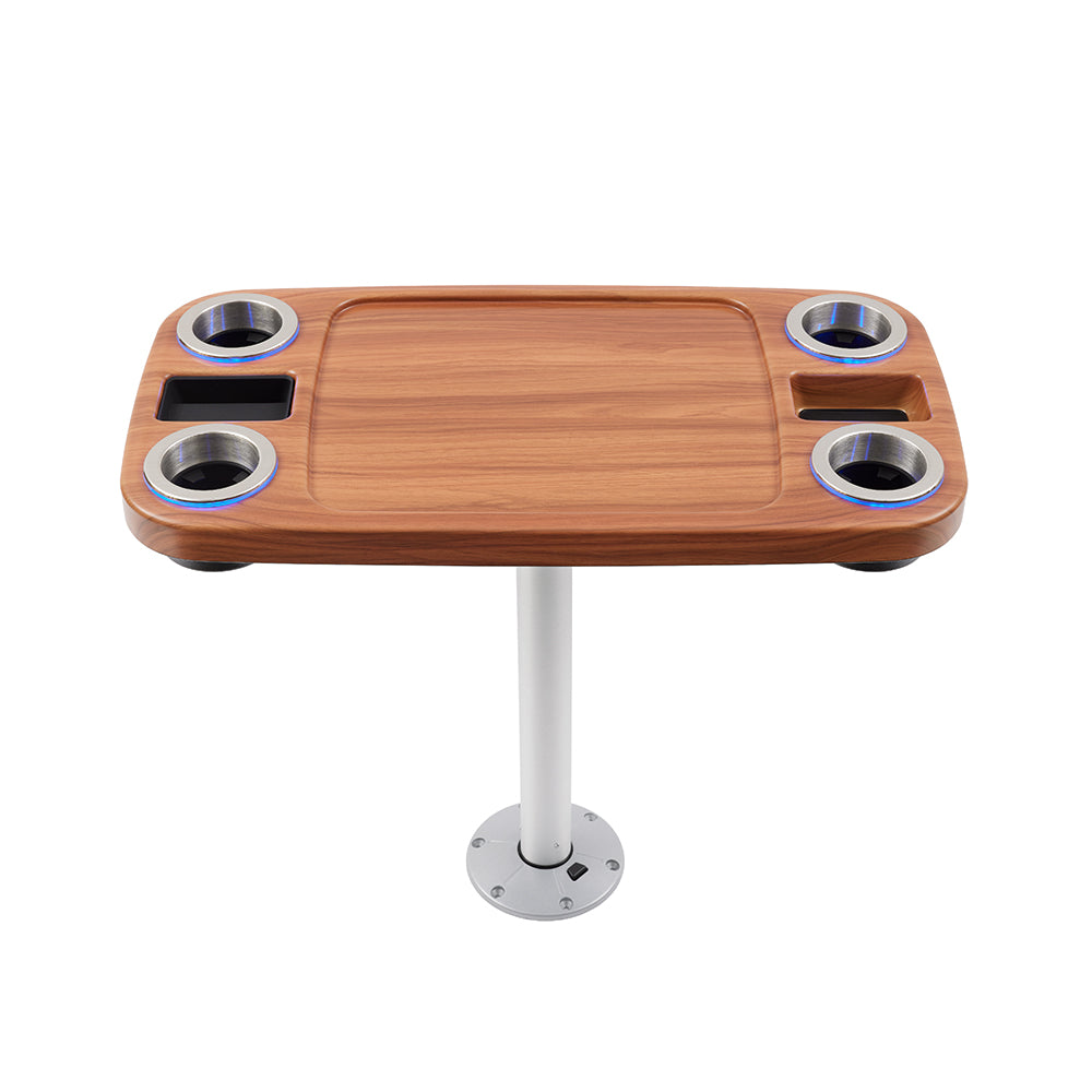 Battery Powered LED Lit Party Boat Table Systems