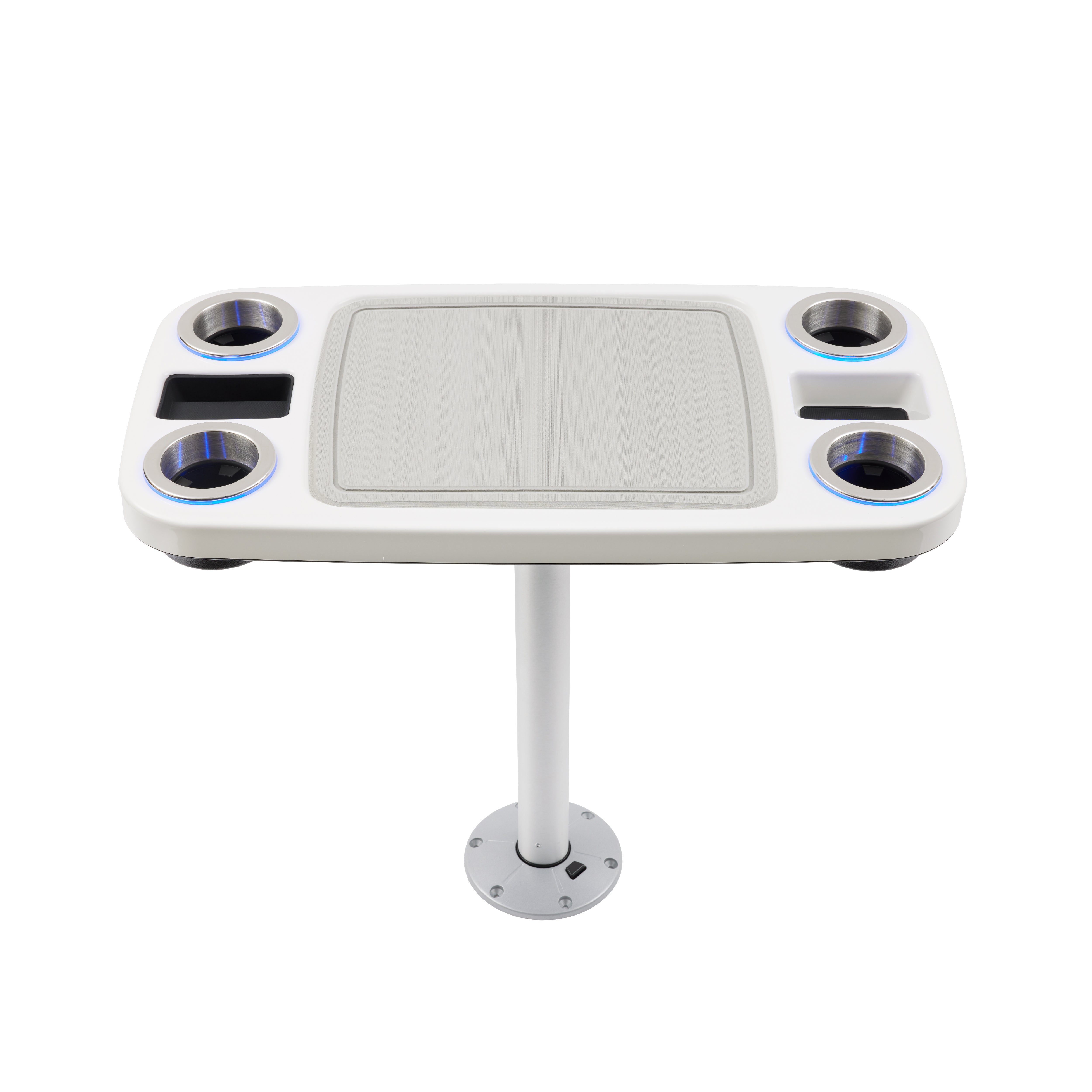 Battery Powered LED Lit Party Boat Table Systems w/ Center Foam Mat