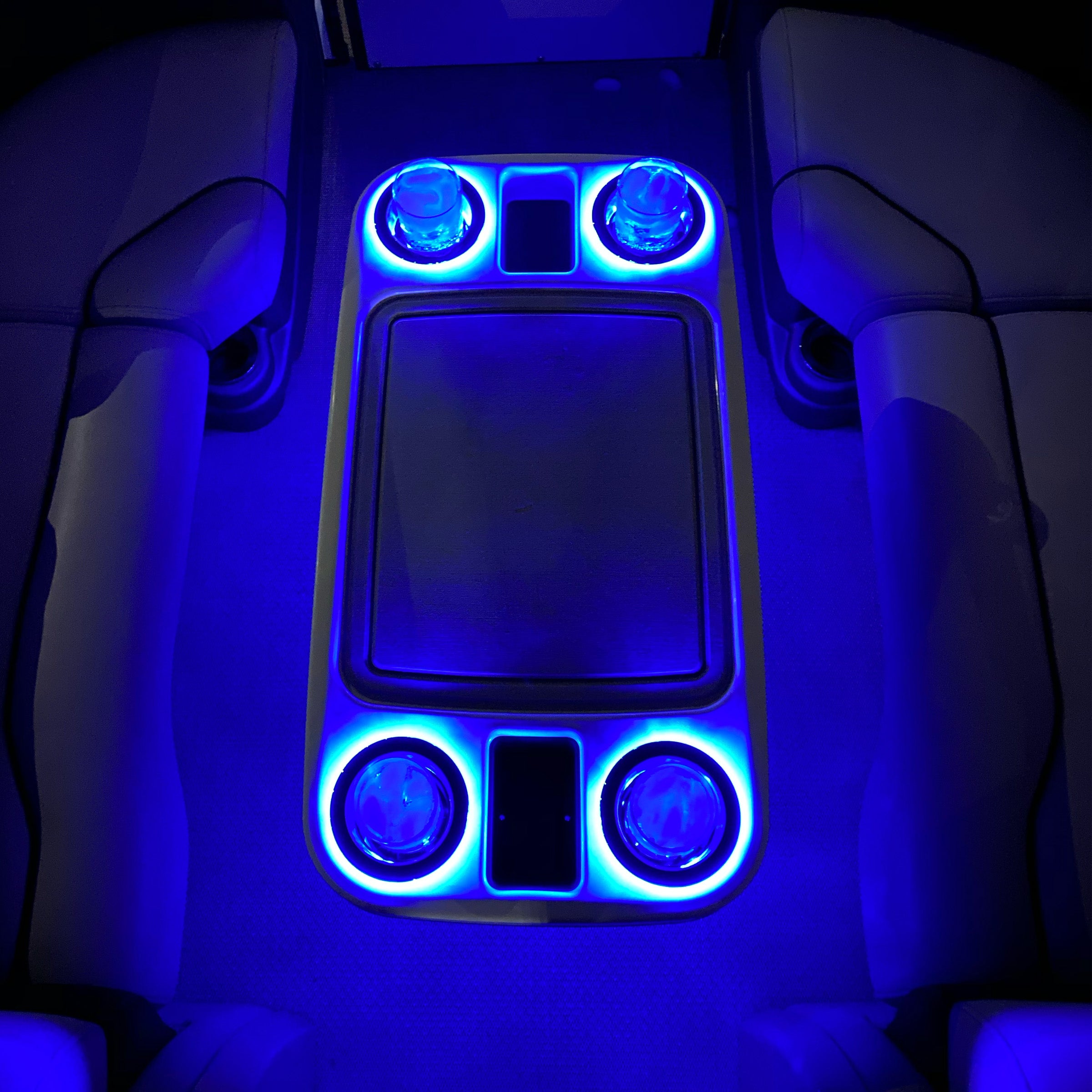 Battery Powered LED Lit Party Boat Table Systems w/ Center Foam Mat