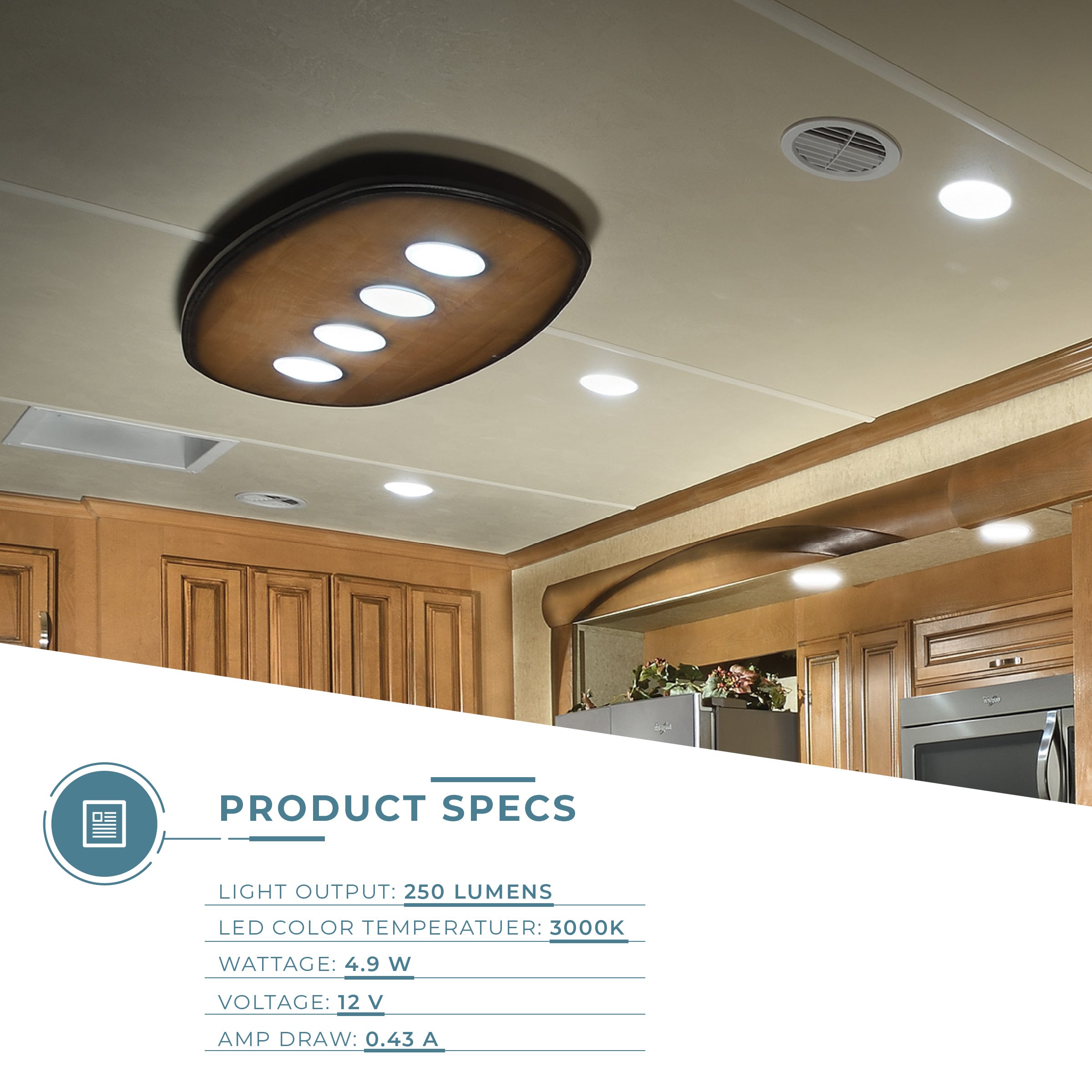 4.5″ Radiance™ LED Overhead Light