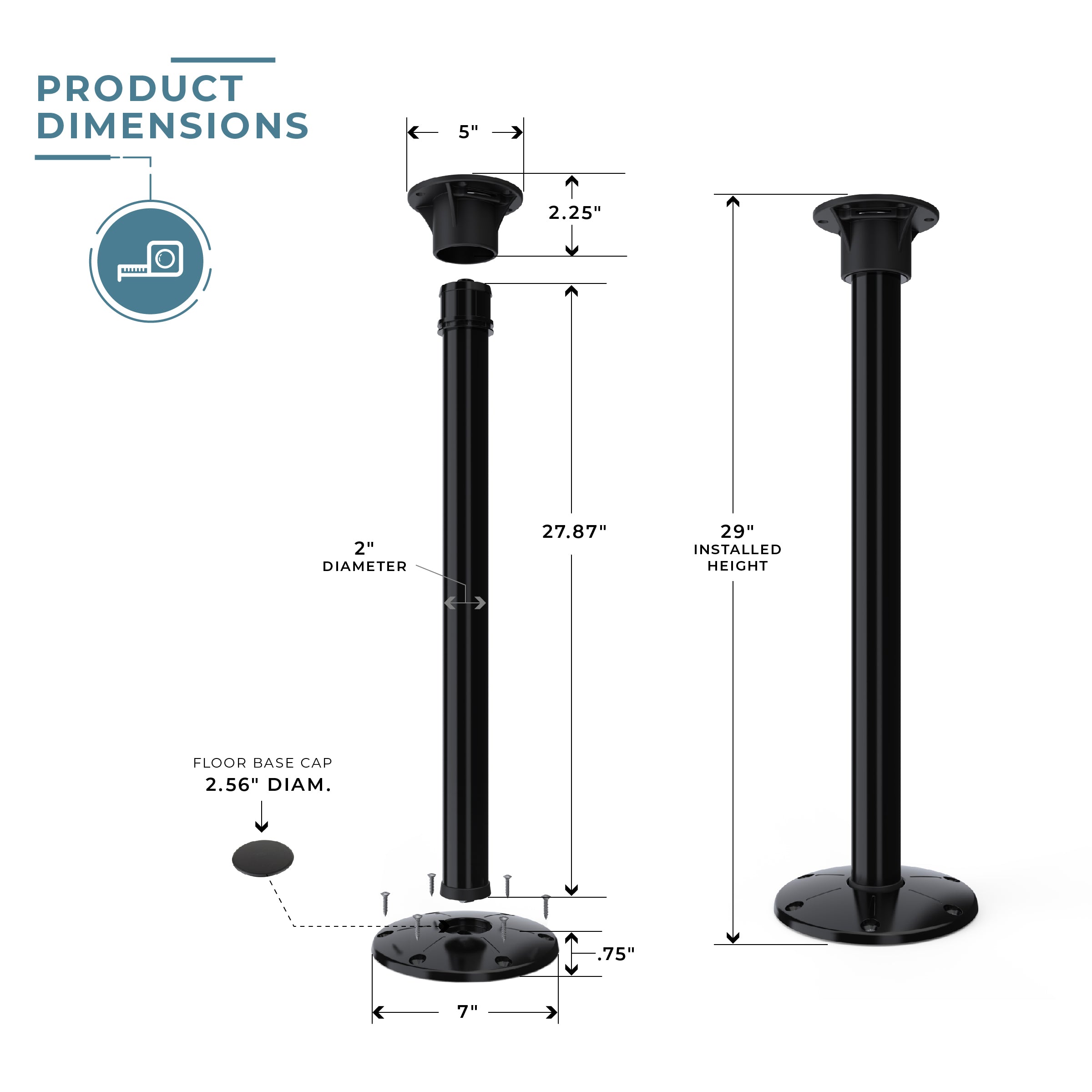 Redwood™ Table Leg Kit