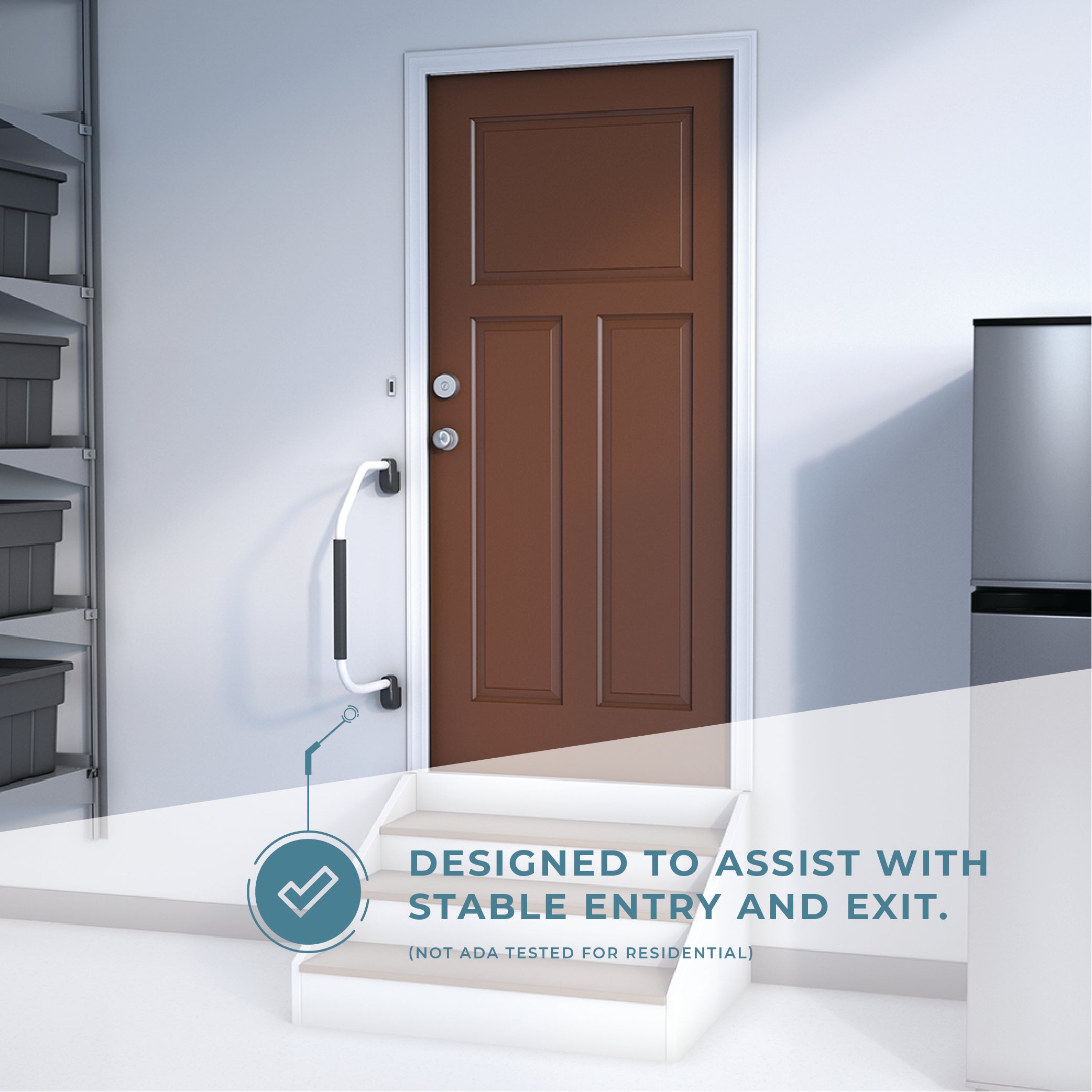 Stow & Go™ Folding Assist Handle
