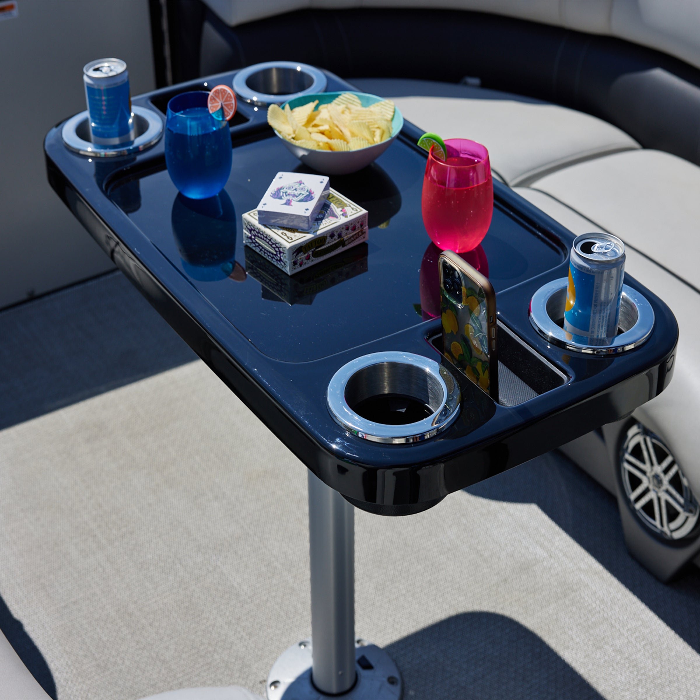 Non-lit Party Boat Table Systems