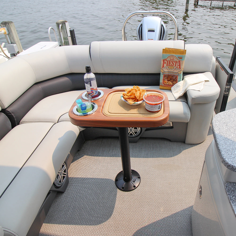 Non-lit Cocktail Boat Table Systems w/ Center Foam Mat