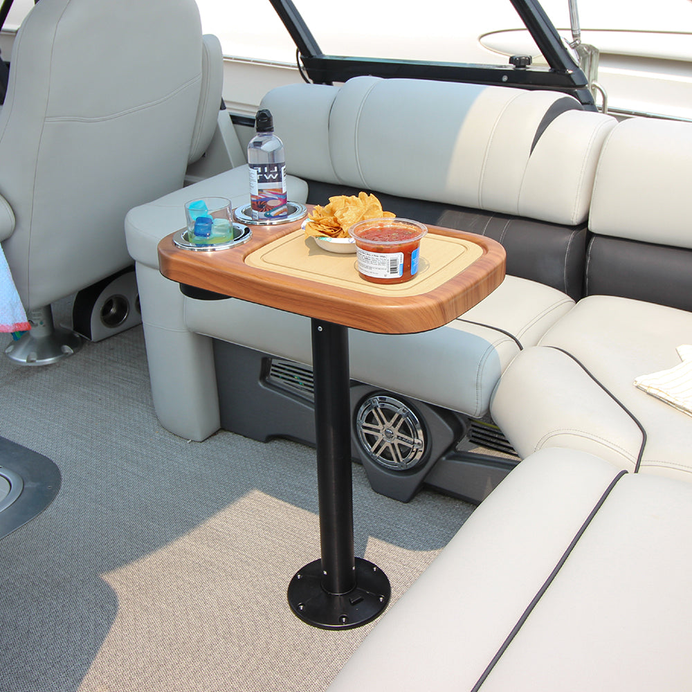 Non-lit Cocktail Boat Table Systems w/ Center Foam Mat