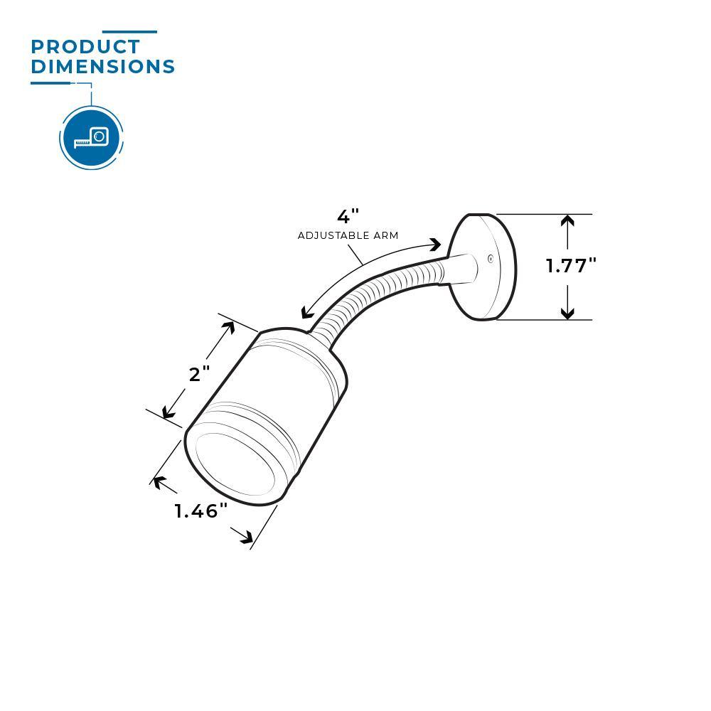 Compass™ Adjustable LED Reading light - ITC SHOP NOW