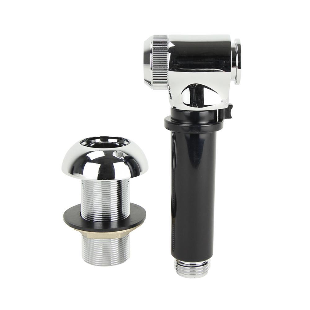 Through Hull Straight Sprayer with 8' Stainless Steel Hose - ITC SHOP NOW