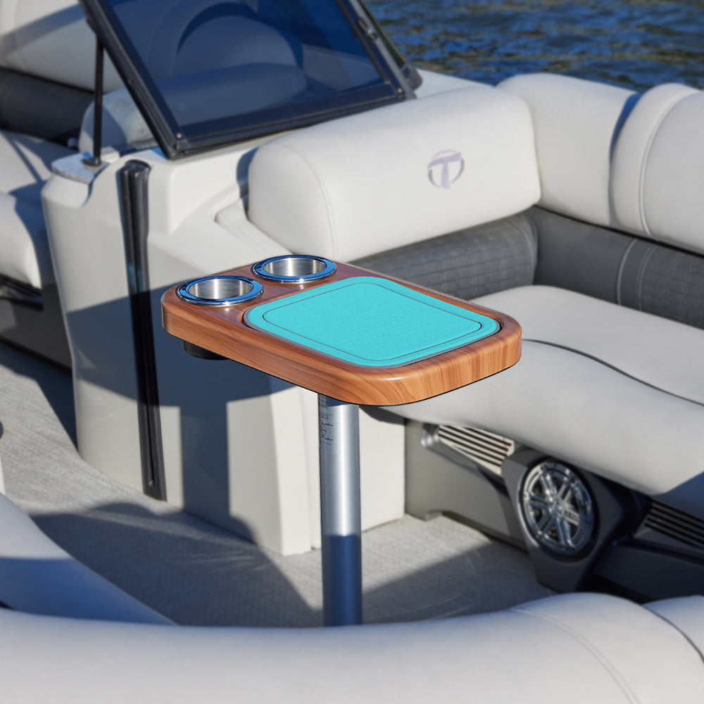 ITC Cocktail Boat Table Center Turqoise Foam Mats - 164BST-103TB-6603-00 | ITC SHOP NOW