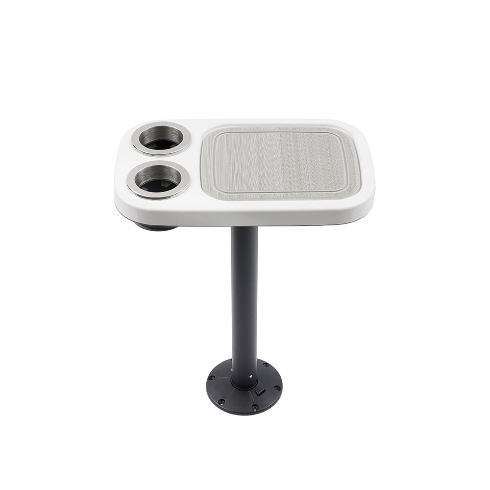 Non-lit Cocktail Boat Table Systems w/ Center Foam Mat
