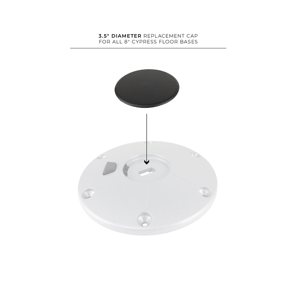 Silver Cypress Floor Base - CFB-S108-SR | ITC Shop Now