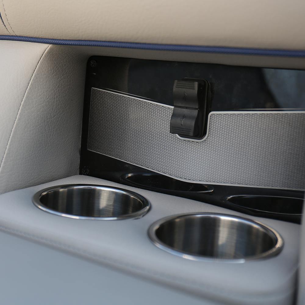 Ring Mount Stepped Stainless Steel Drink Holder - Two Pack - ITC SHOP NOW