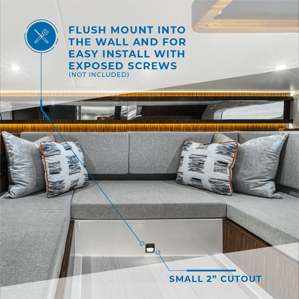 Boat & RV Flush Mount Courtesy Lights (2-Pack) - 81395-PK2-SR | ITC SHOP NOW