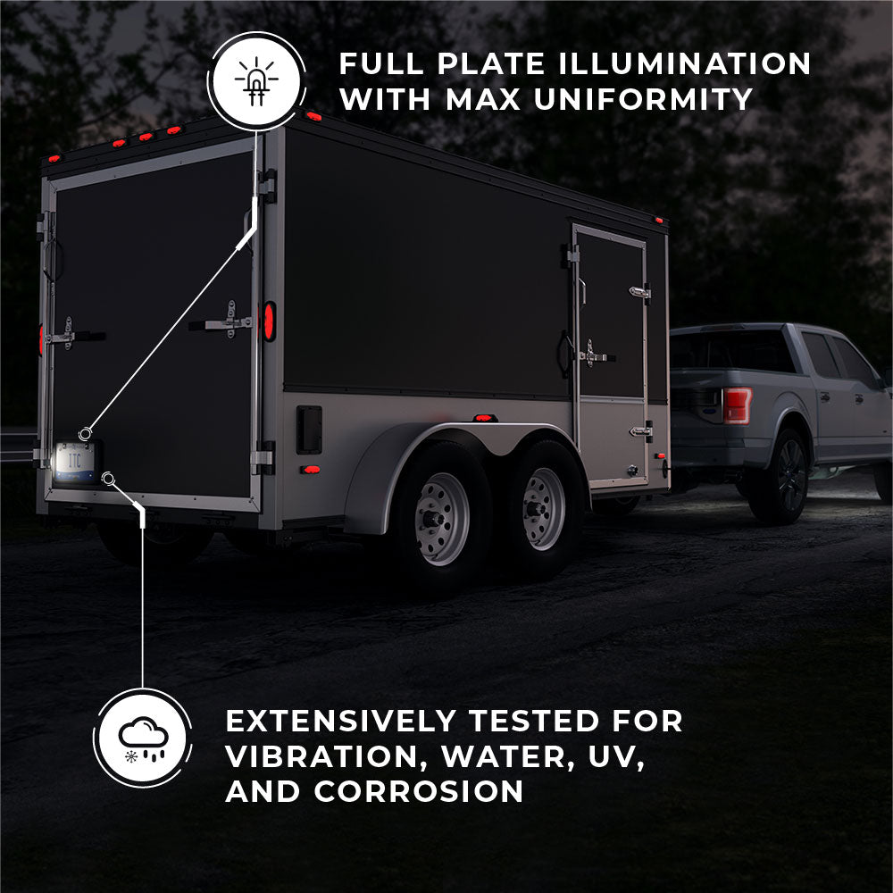 Utility Trailer License Plate Light | ITC SHOP NOW