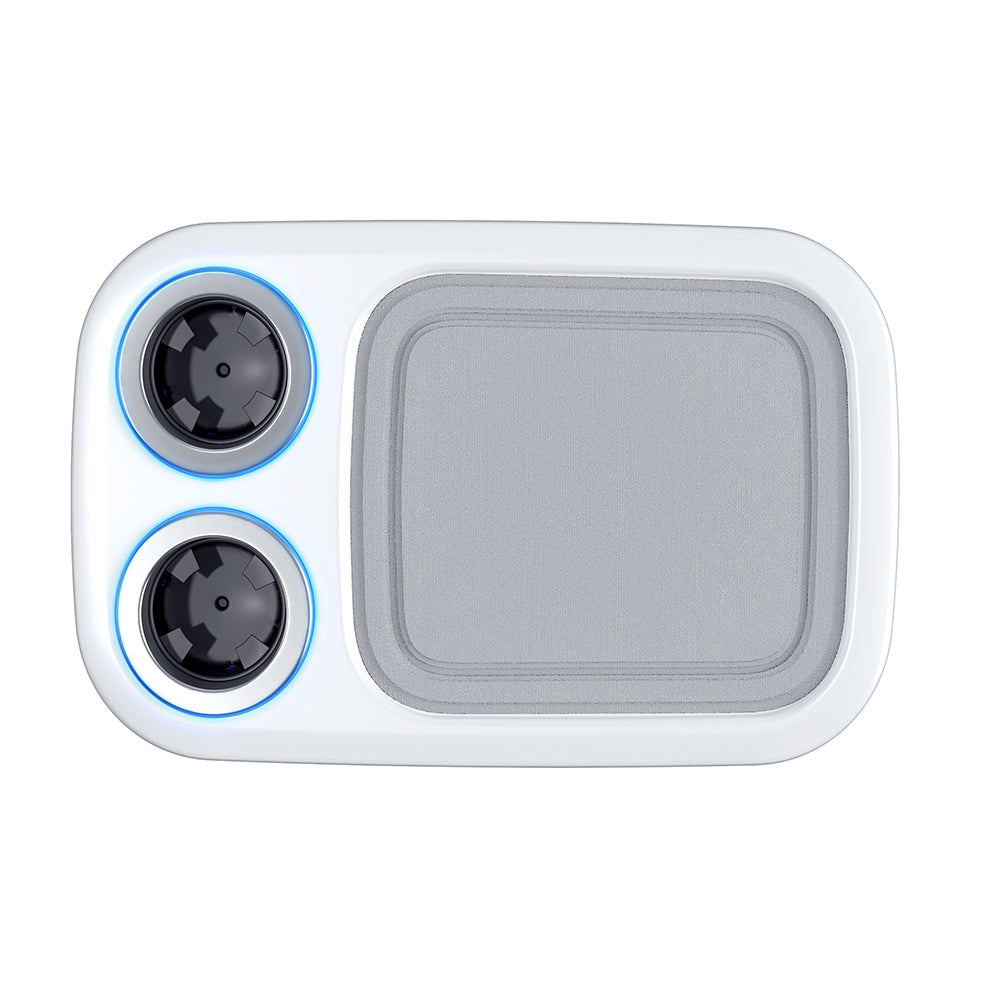 Glossy White - Lit LED Cocktail Boat Table w/ Center Foam Mat | ITC SHOP NOW