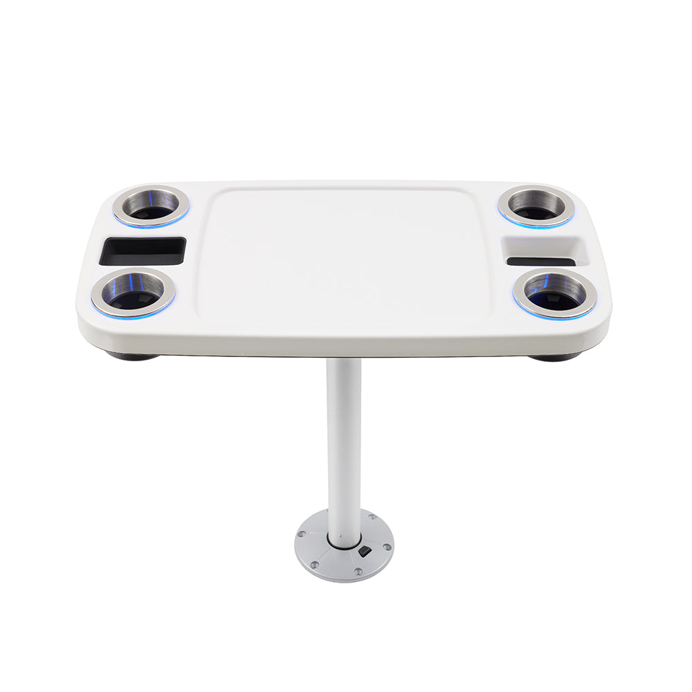 Battery Powered LED Lit Party Boat Table Systems