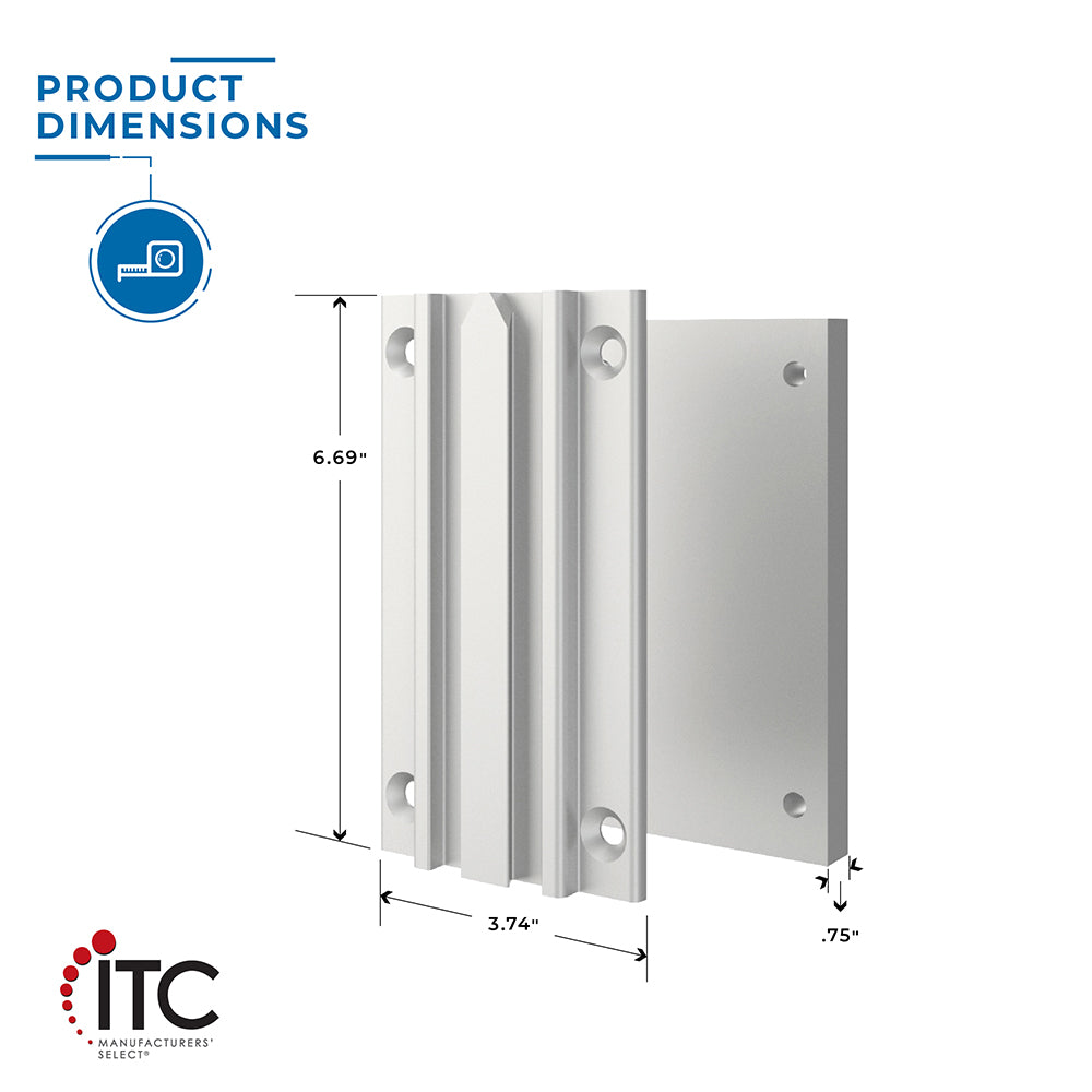 MOD Leg Replacement Wall Mount - 810-00574-CL-SR | ITC SHOP NOW