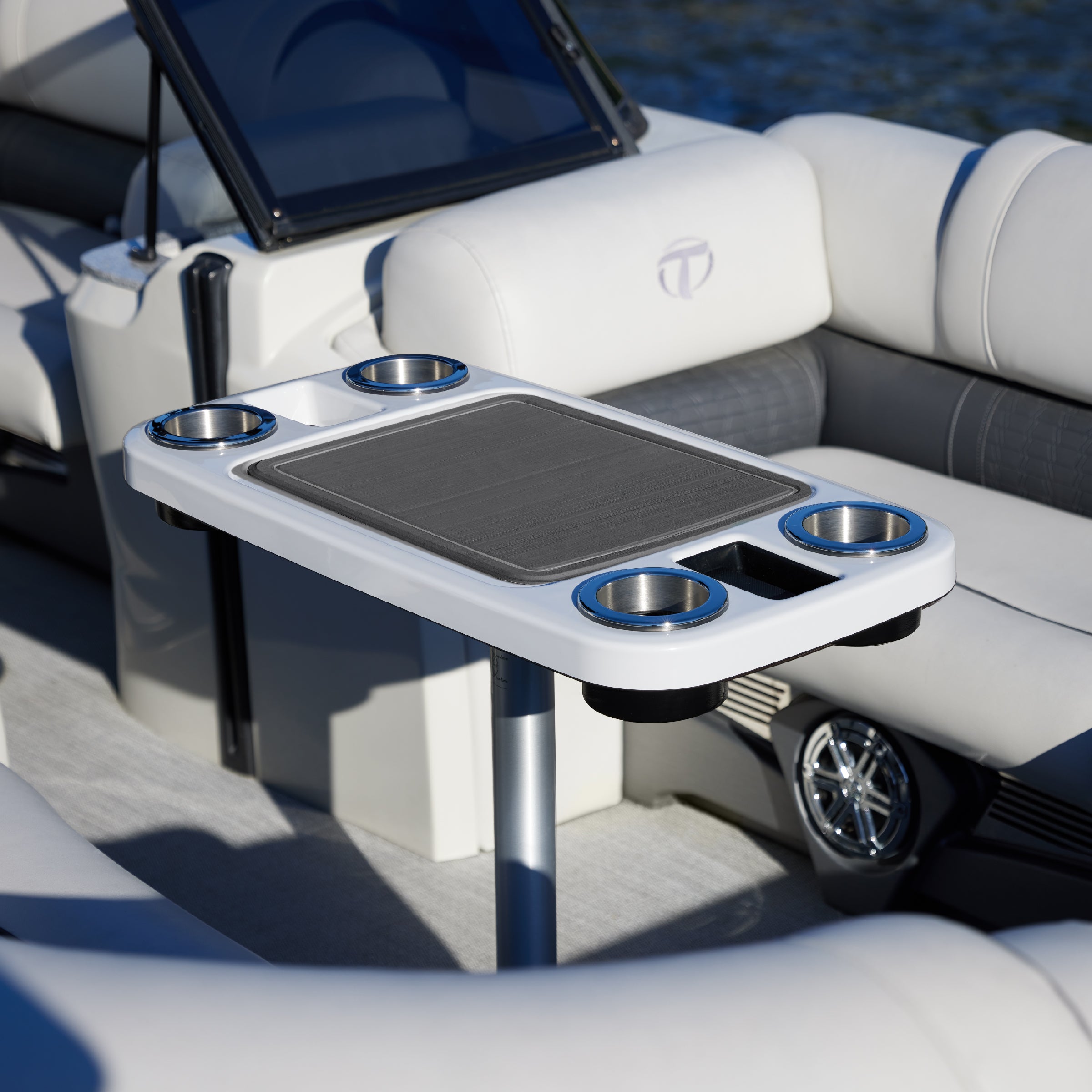 Party Boat Table Center Foam Charcoal Mats | ITC Shop Now