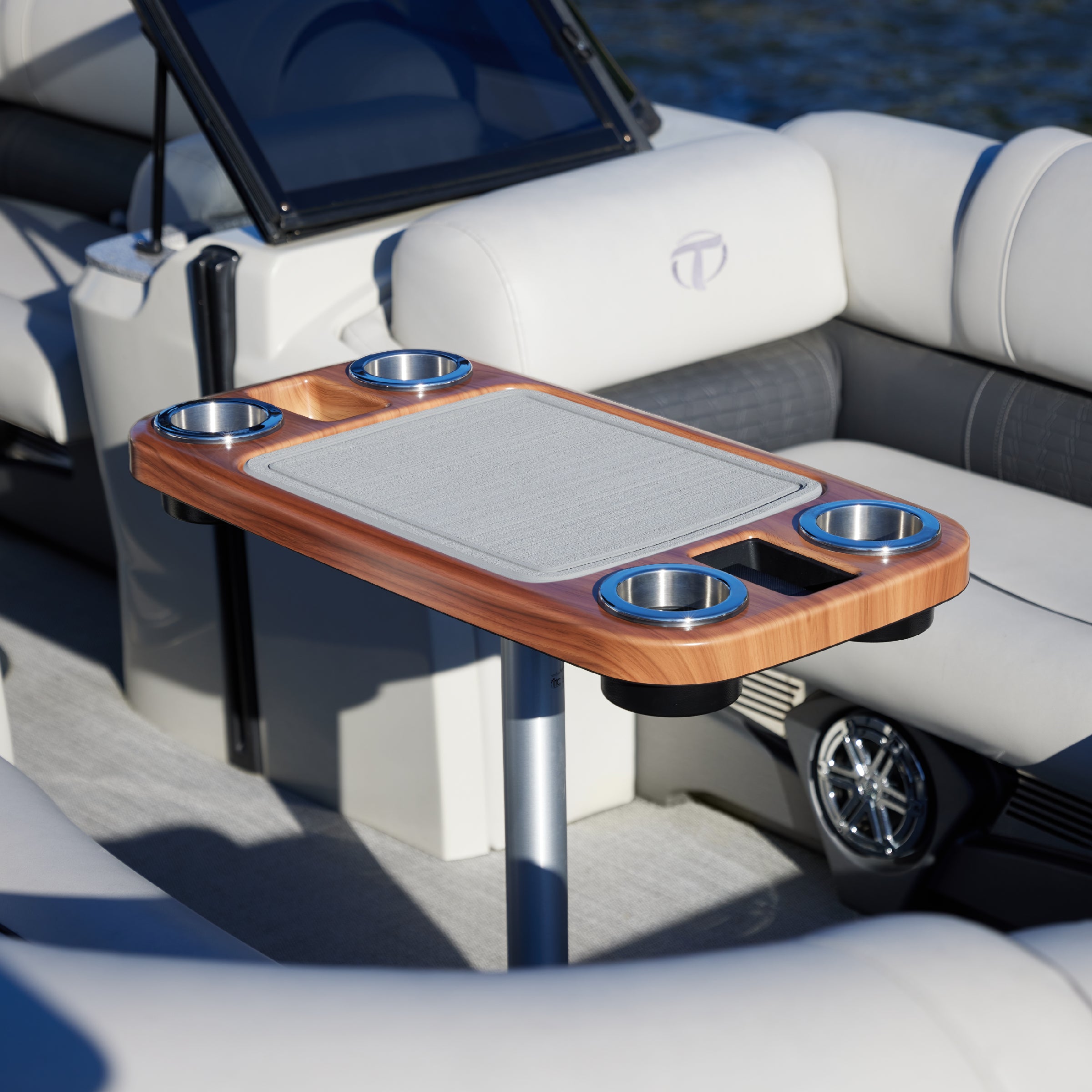 Party Boat Table Center Foam Titanium Mats | ITC Shop Now