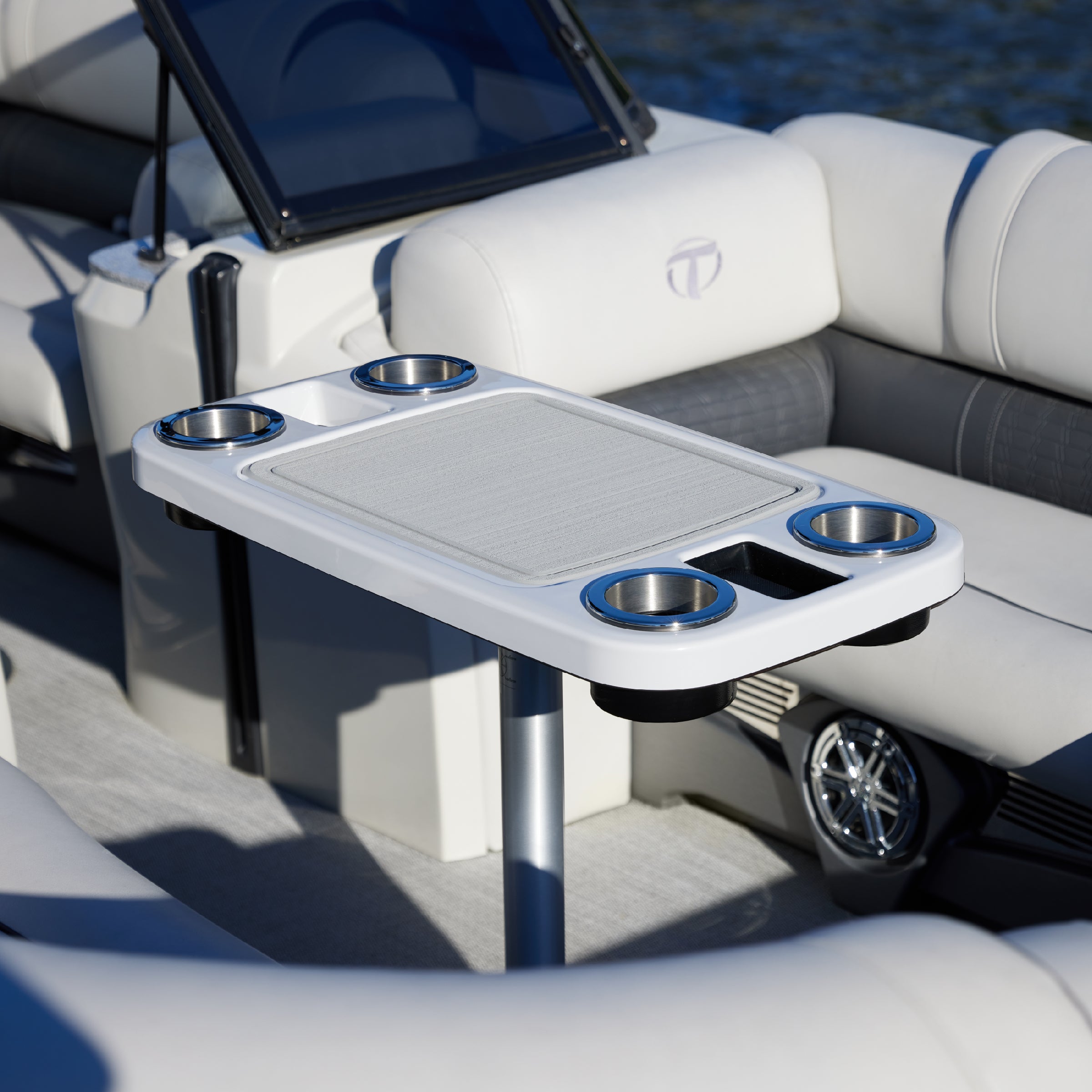Party Boat Table Center Foam Titanium Mats | ITC Shop Now