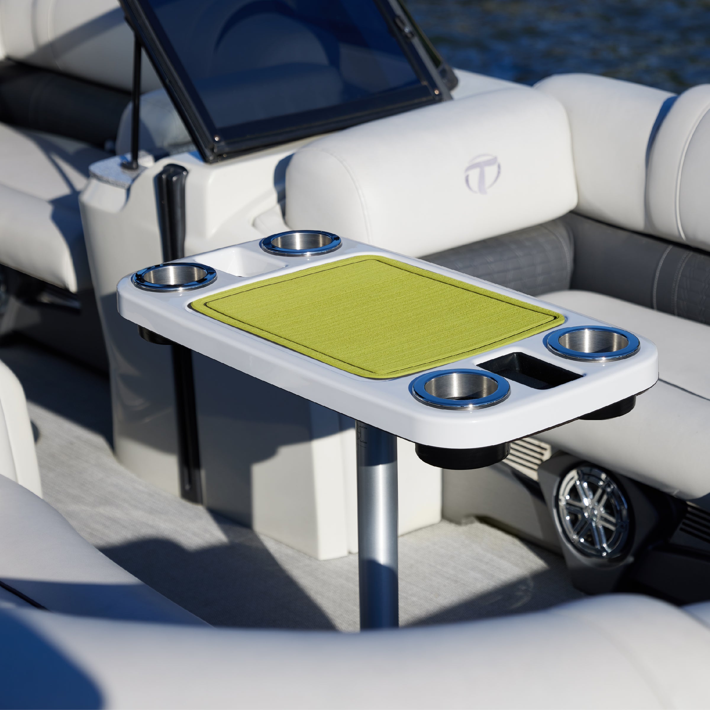 Party Boat Table Center Foam Neon Yellow Mats | ITC Shop Now