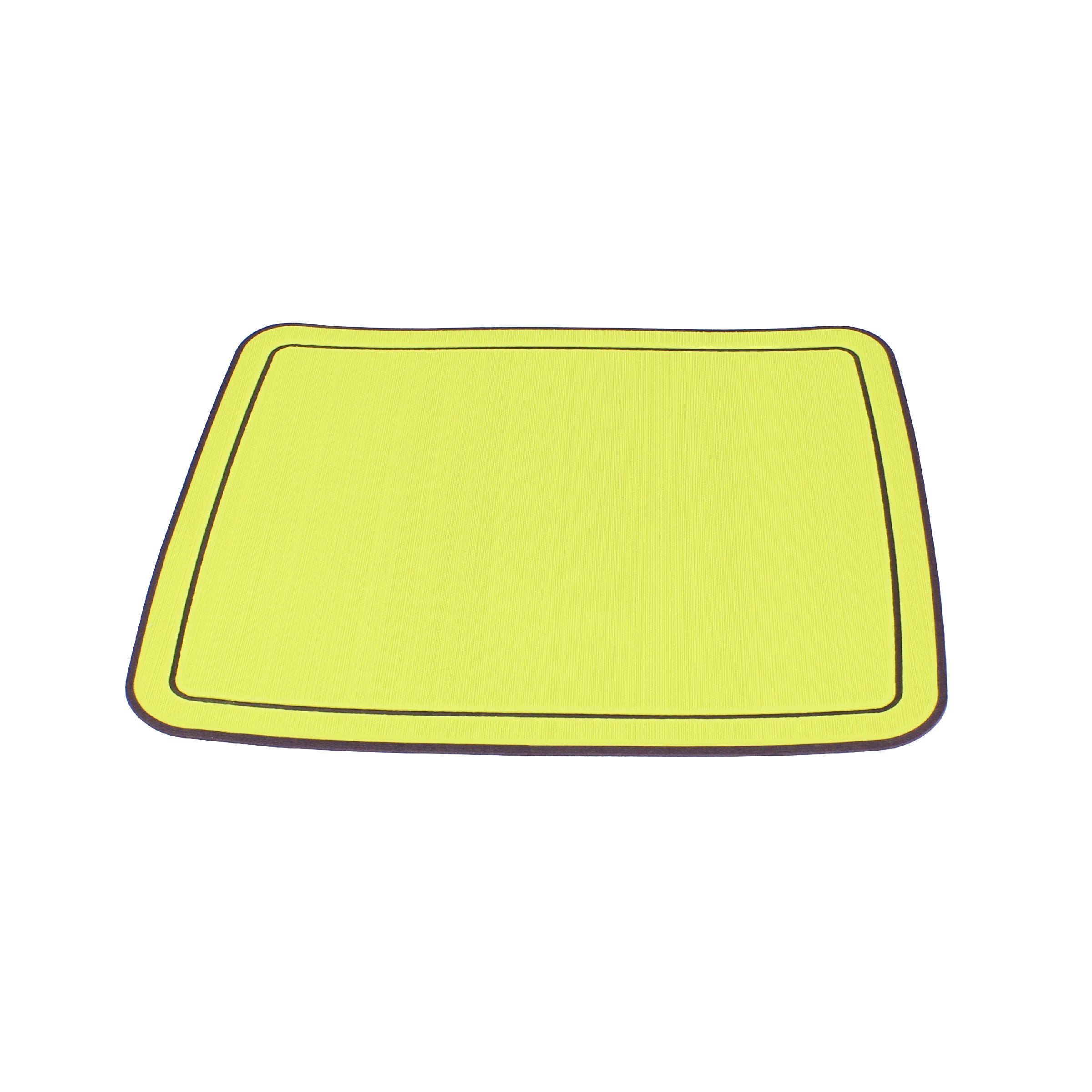 Party Boat Table Center Foam Neon Yellow Mats | ITC Shop Now