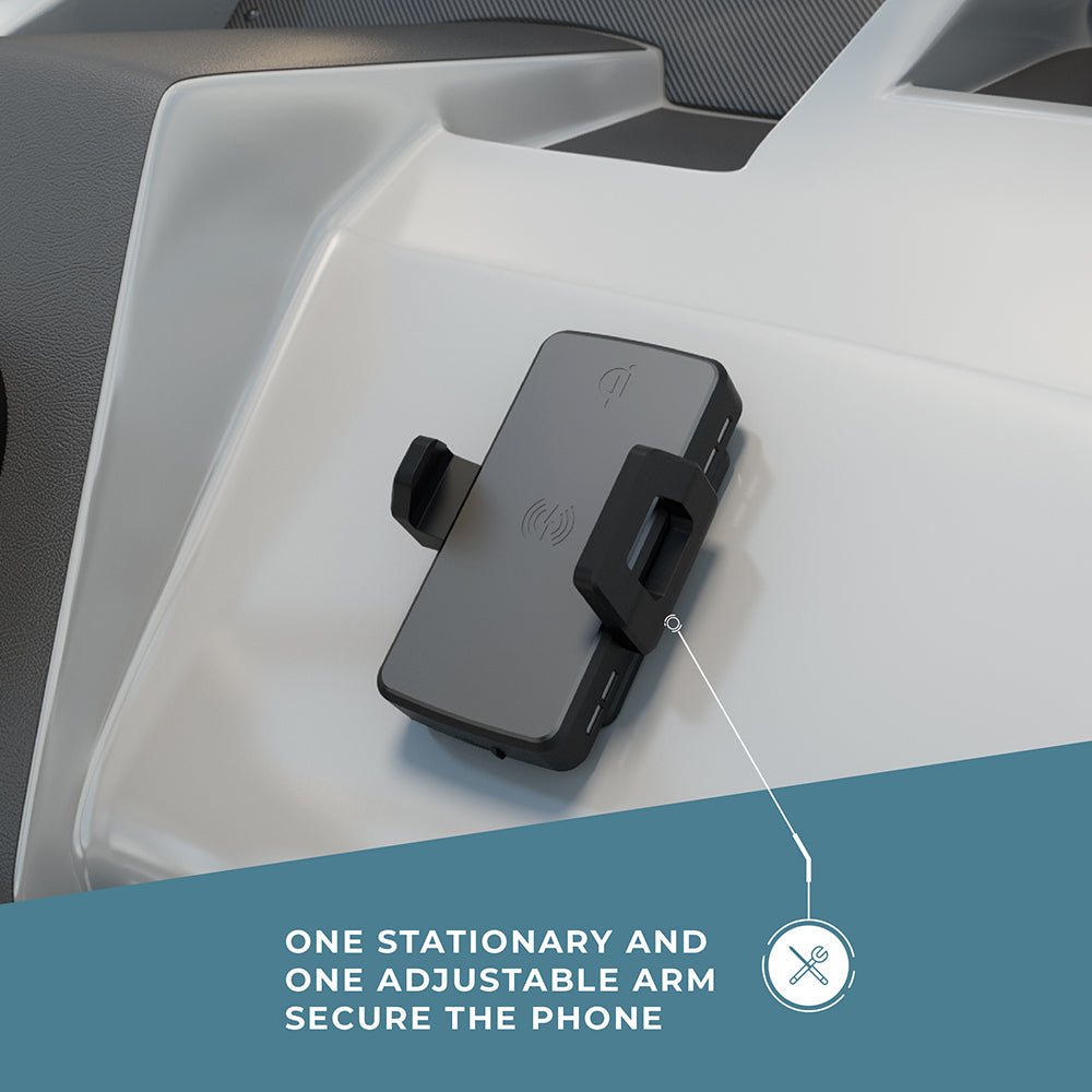 Wireless & USB Charging Rotating Phone Holder for Boats, RVs & LSVs | ITC Shop Now