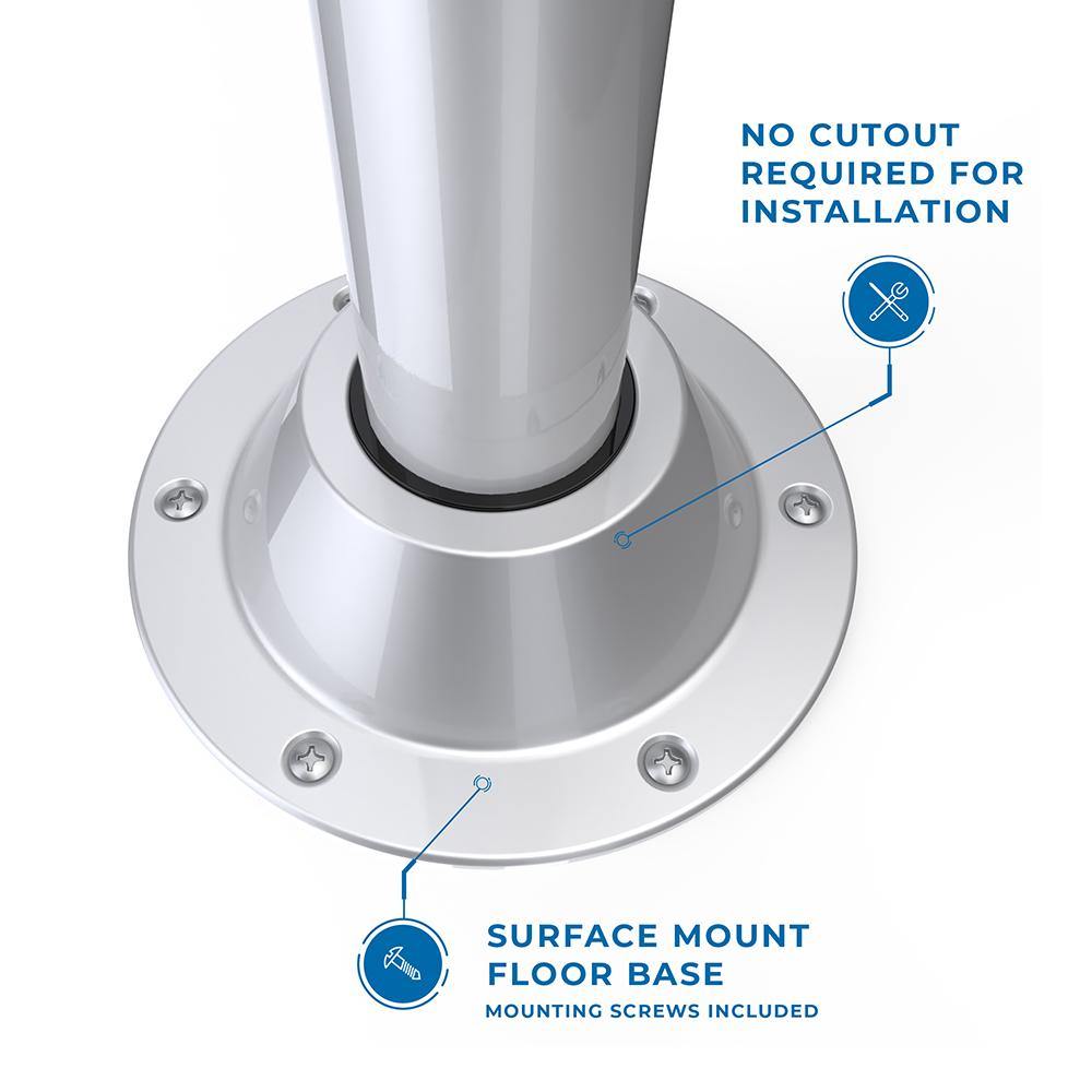 Surfit™ Table Leg Kit - Surface Mount - Two Pack - 27" - ITC SHOP NOW