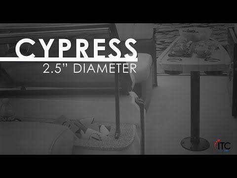 27" Cypress™ Boat & RV Table Leg Kit - CATL-S327-U-SR | ITC SHOP NOW