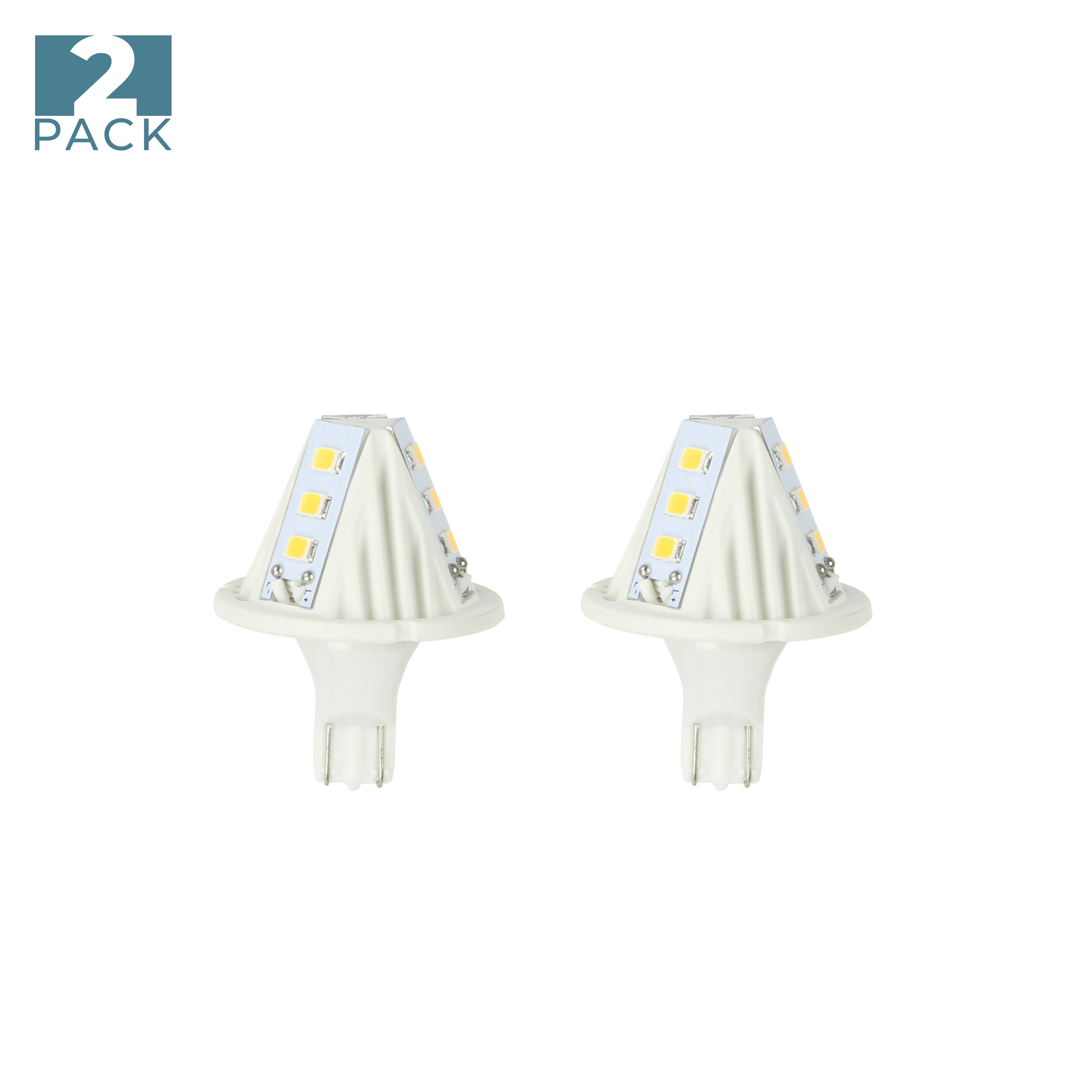 Replacement Wedge Base 2.6W Bulb - Two Pack