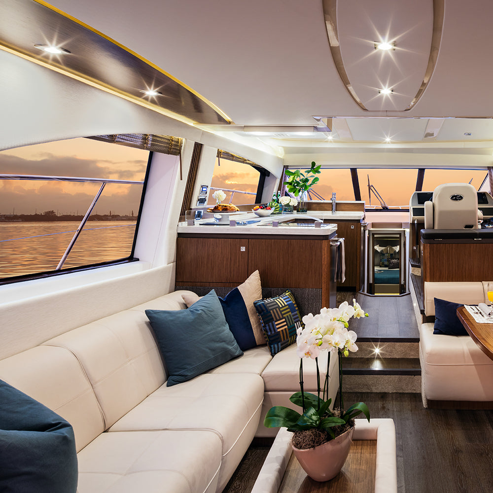 Décor™ LED Cluster Overhead Square Chrome Bezel