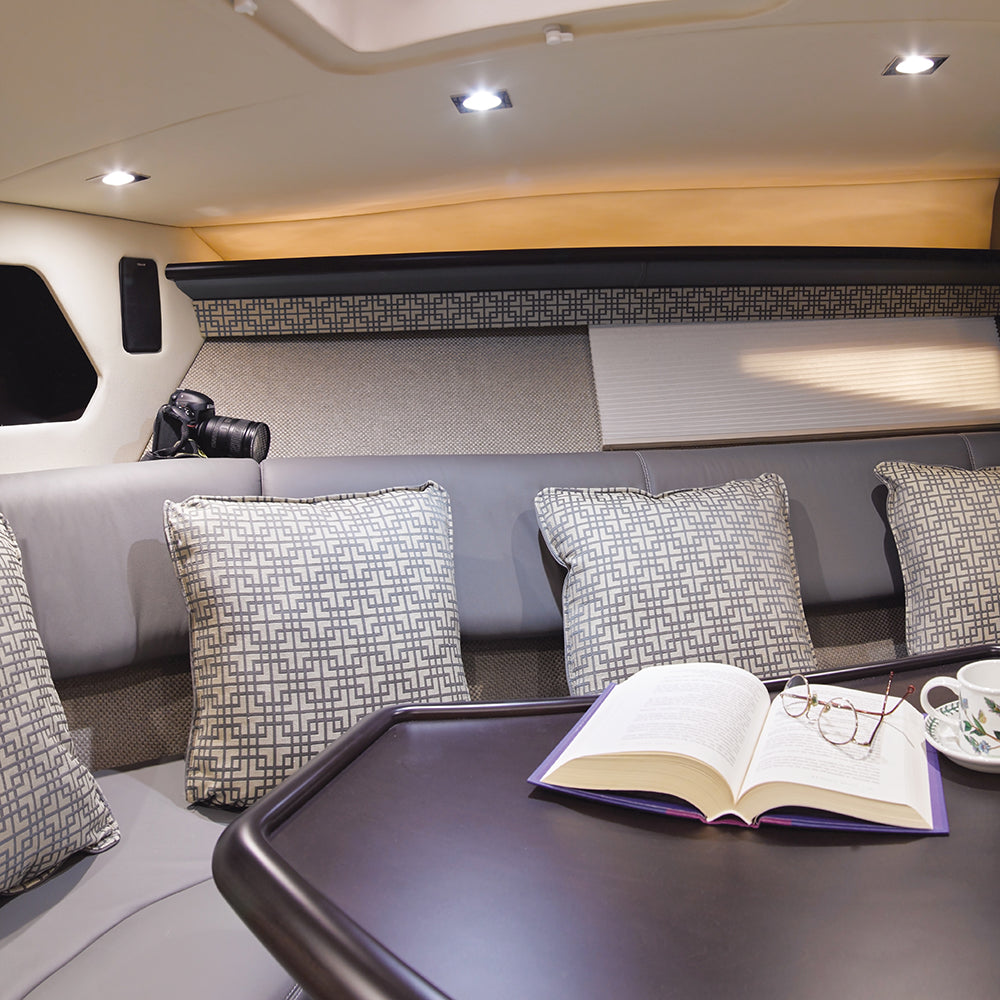 Décor™ LED Cluster Overhead Square Chrome Bezel