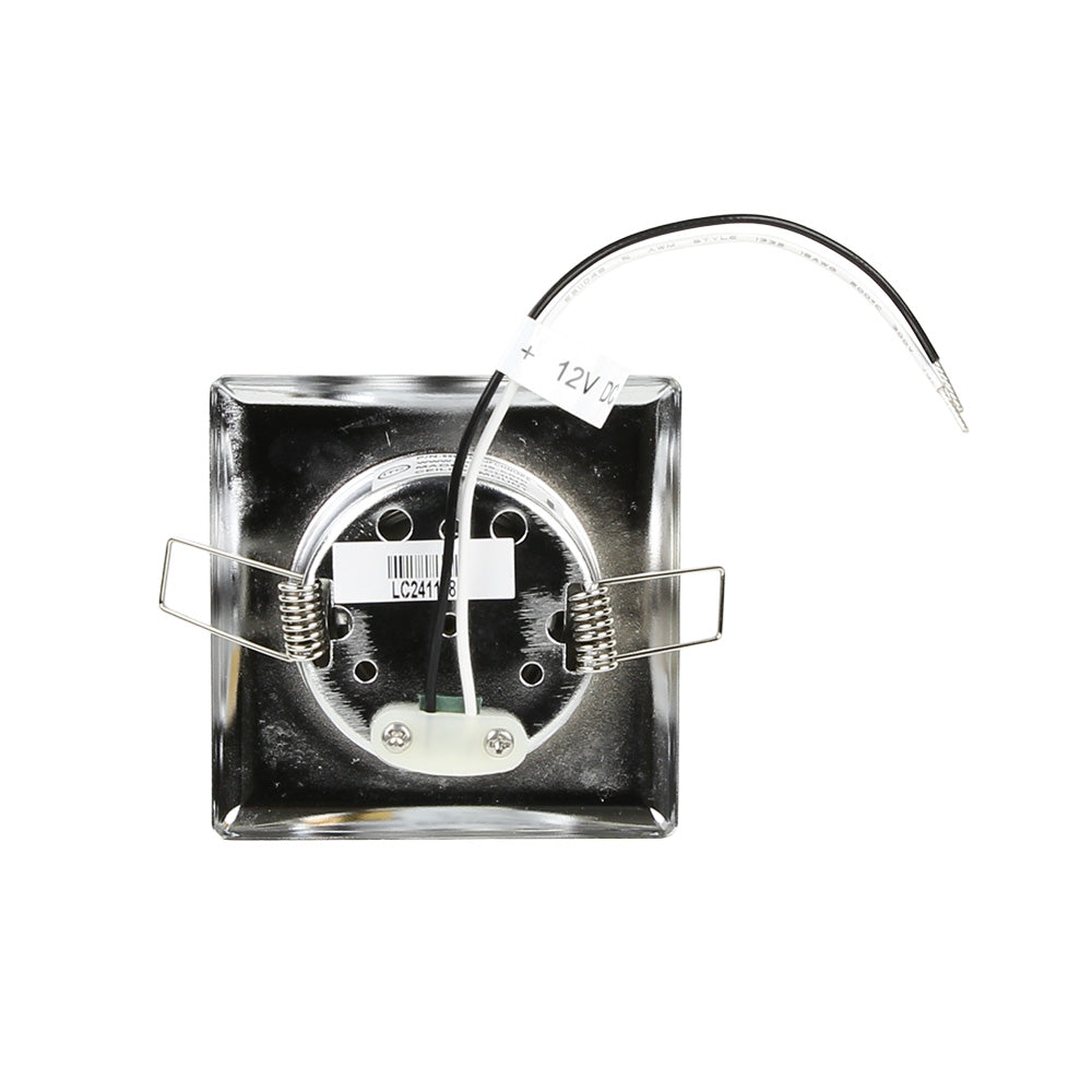 Décor™ LED Cluster Overhead Square Chrome Bezel